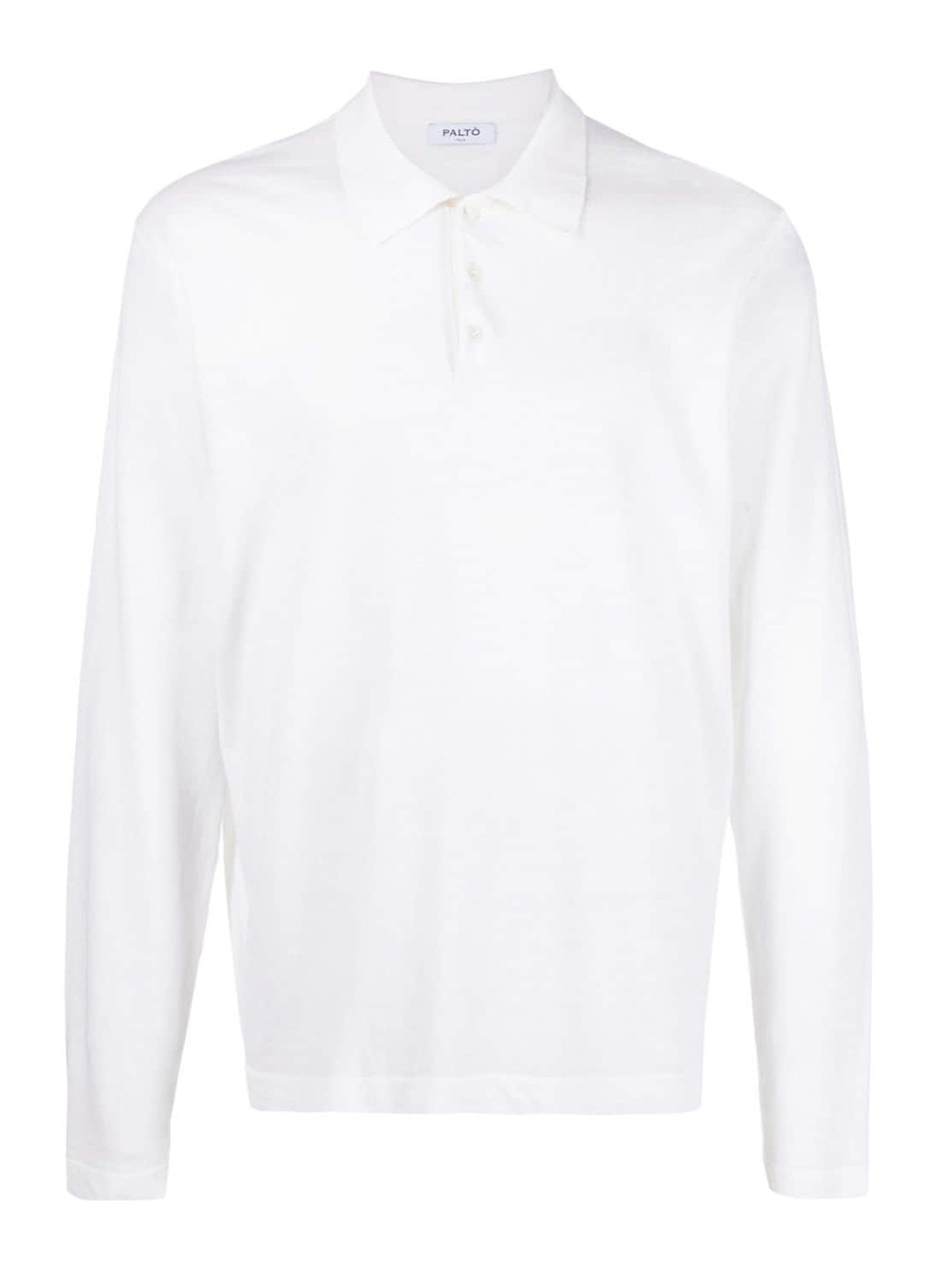 Palto' Long Sleeve Linen Blend Shirt In White