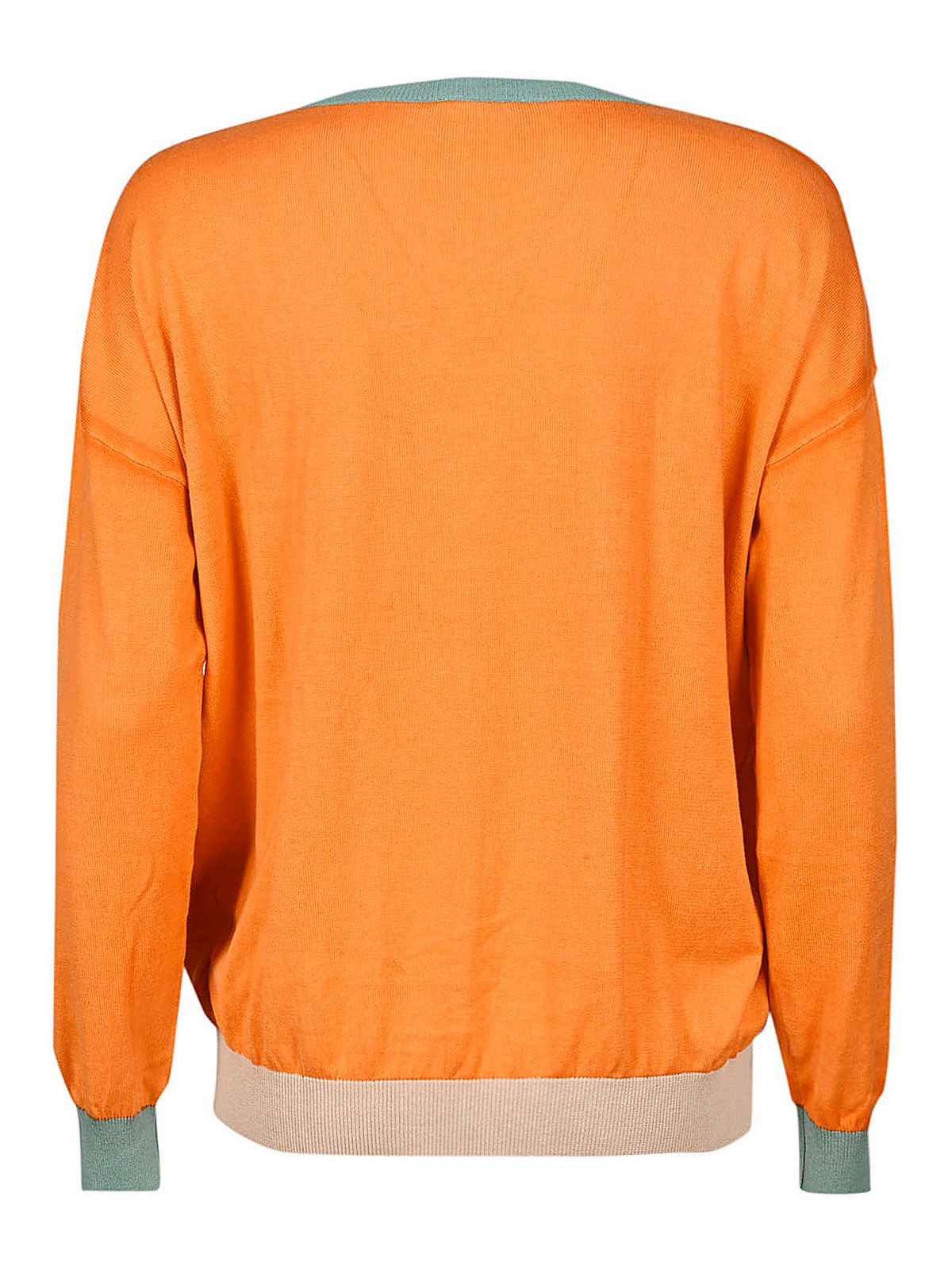 Shop In Bed With You Cotton Blend Jumper In Orange