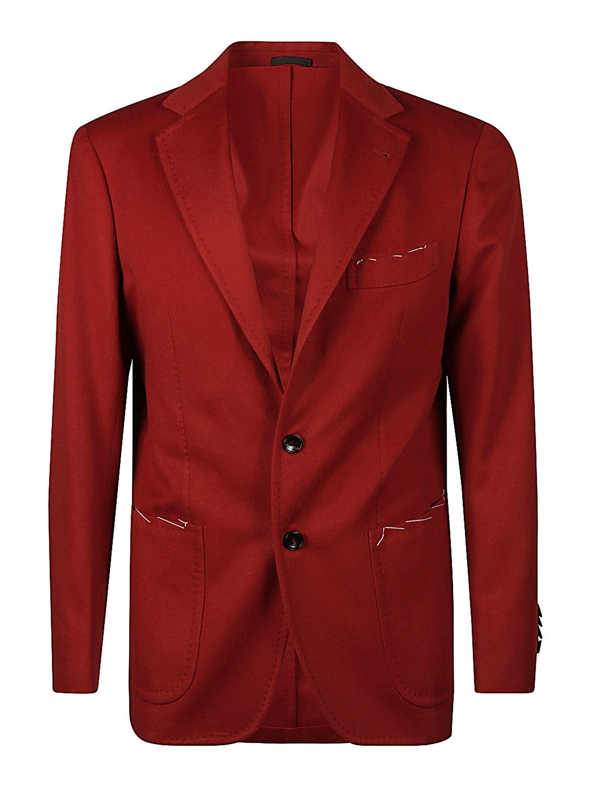 Sartorio Cashmere Jacket In Rojo