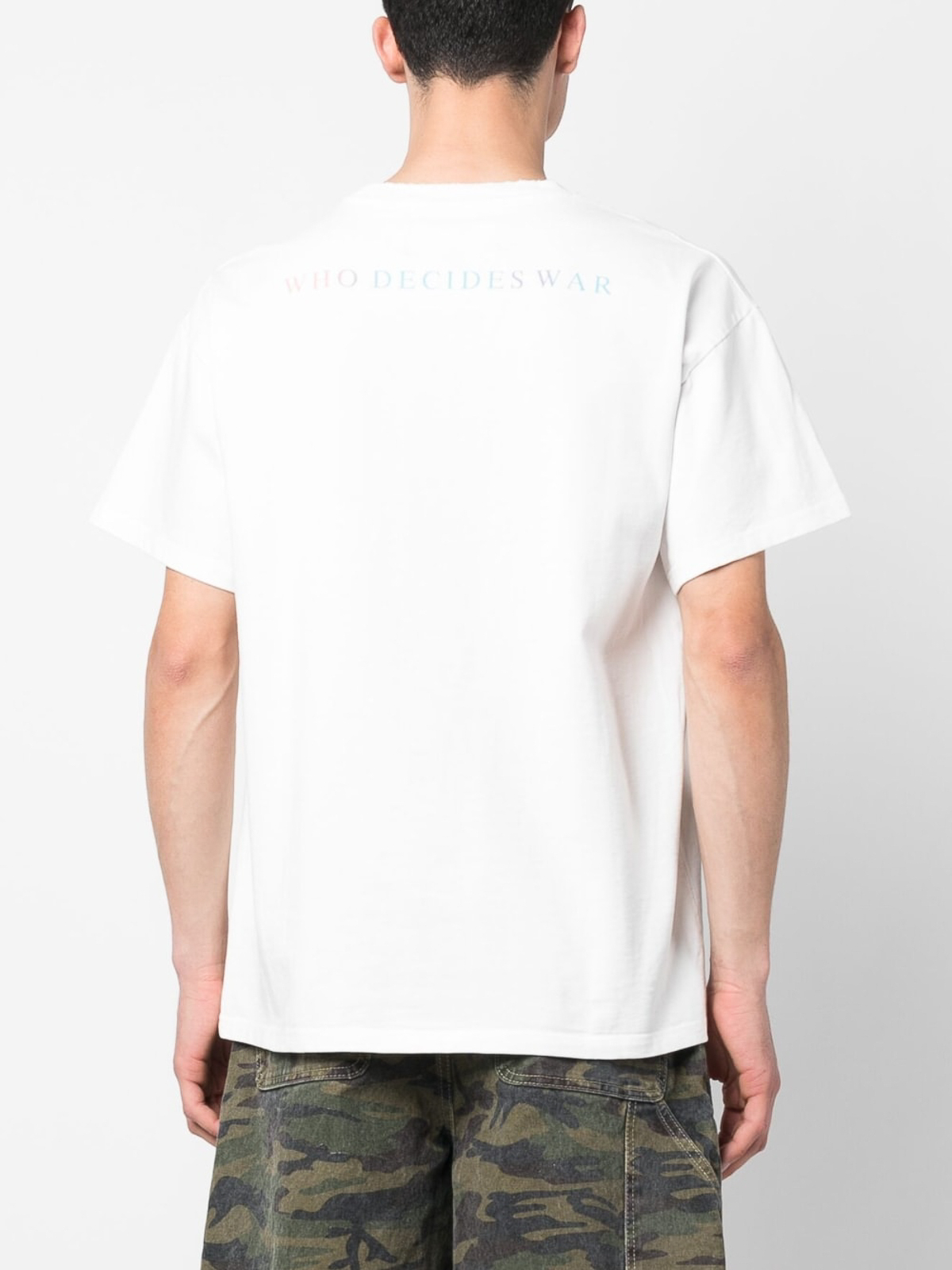 Who Decides War Tシャツ - 白|SHOCKWAVESJERSEYCLOUD | THEBS