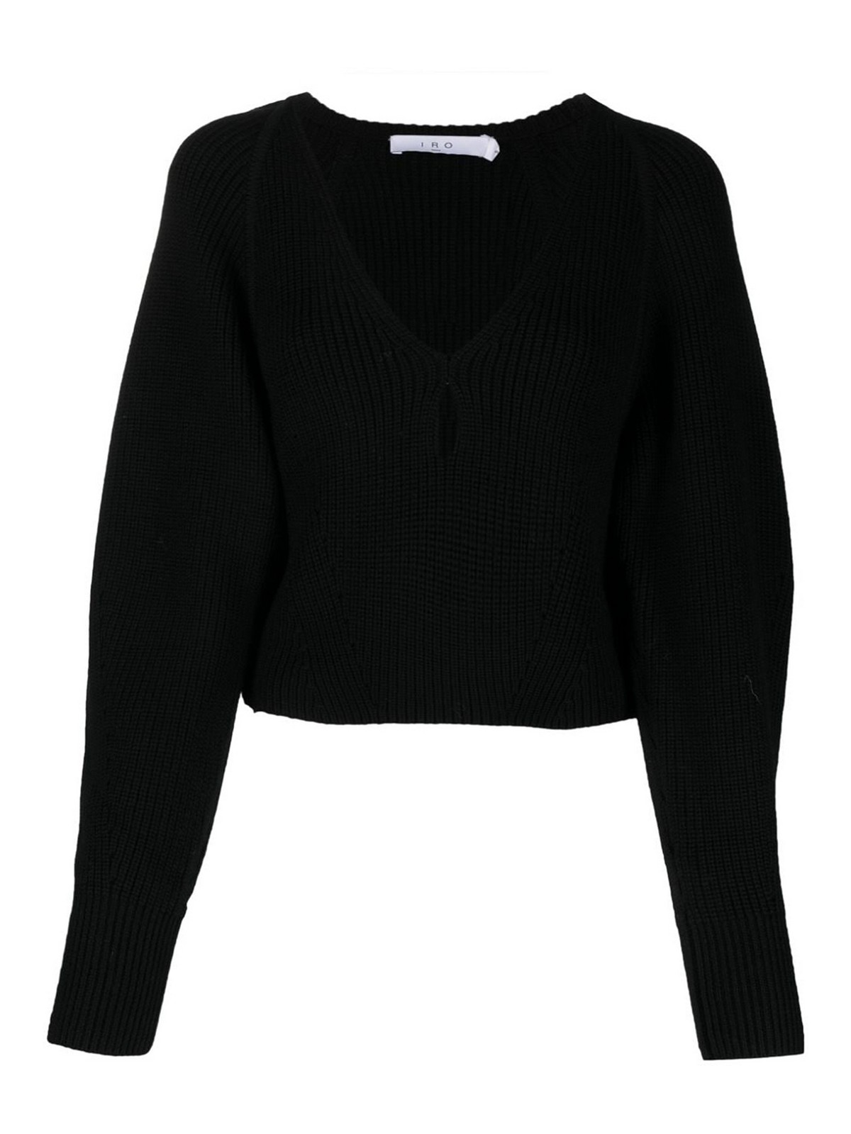 Iro Adsila V-neck Sweater In Black
