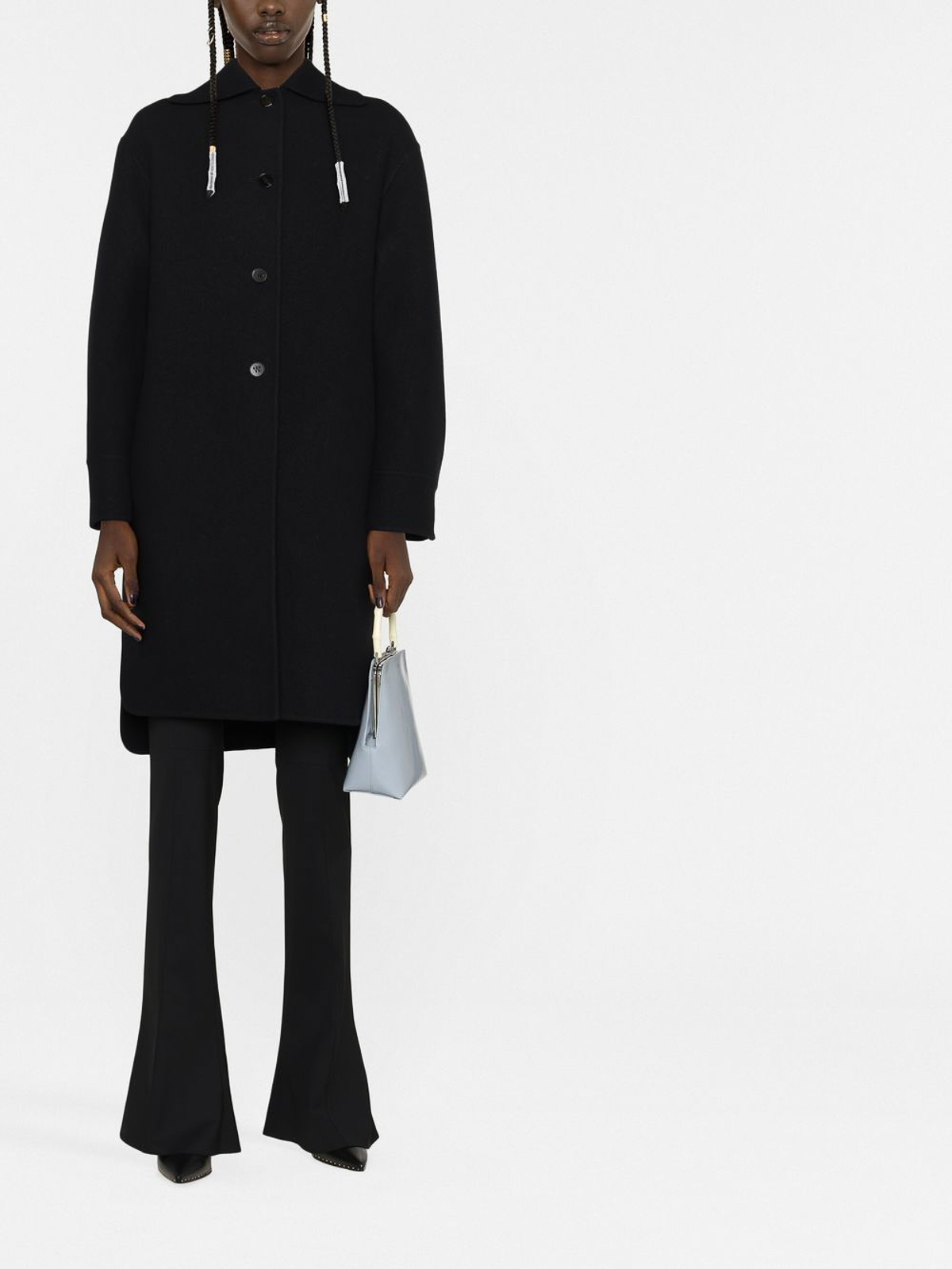 Jil Sander Coat - Black - Women | J04AA0002J40020001 | thebs.com