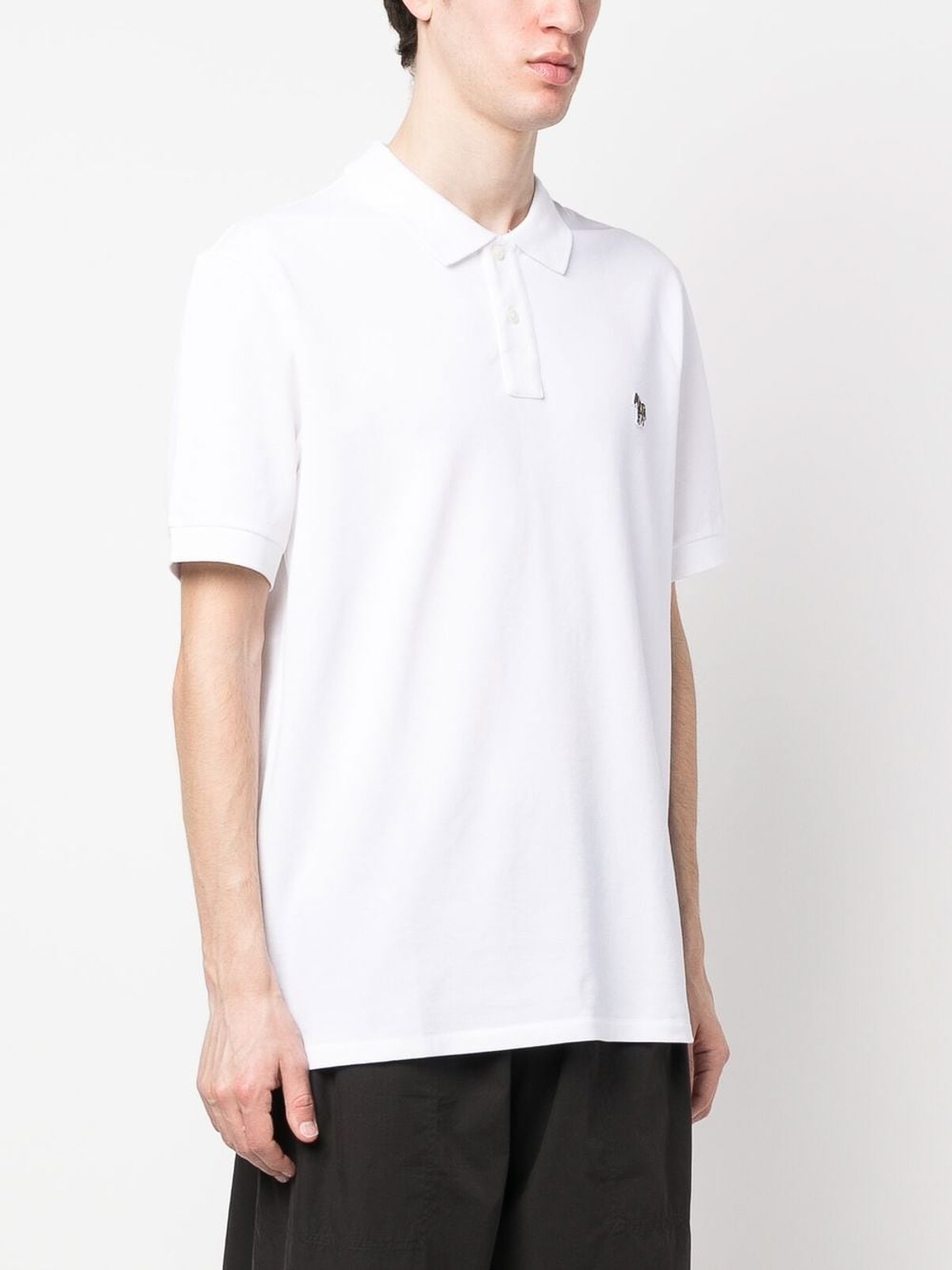 Shop Ps By Paul Smith Polo - Blanco In White