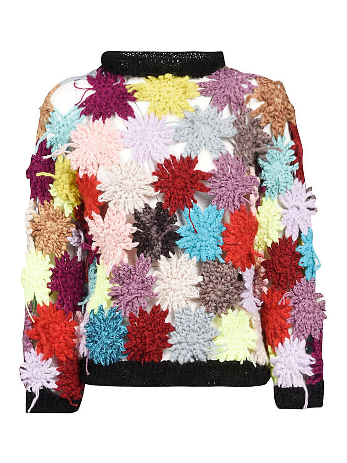 Shop Cavia Suéter Cuello Redondo - Multicolor