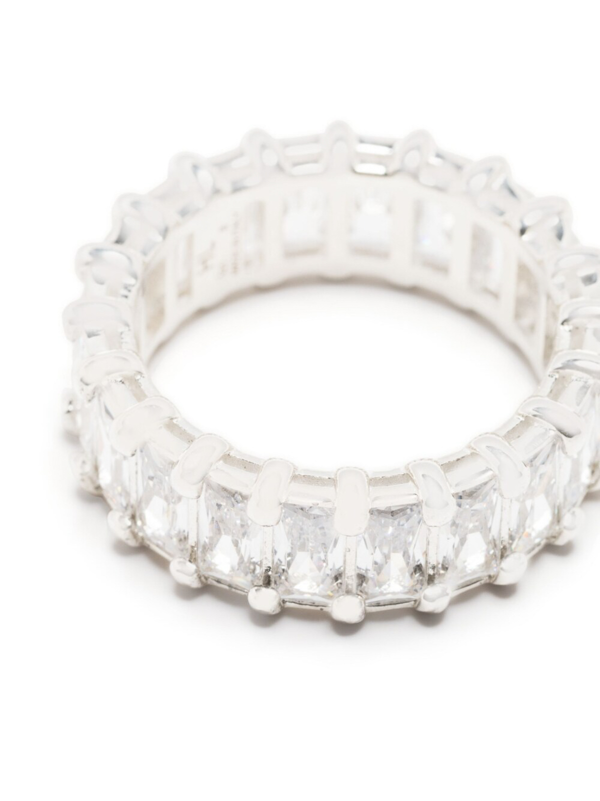 Hatton Labs Baguette eternity ring - White | HLE3221ETERNITY01S