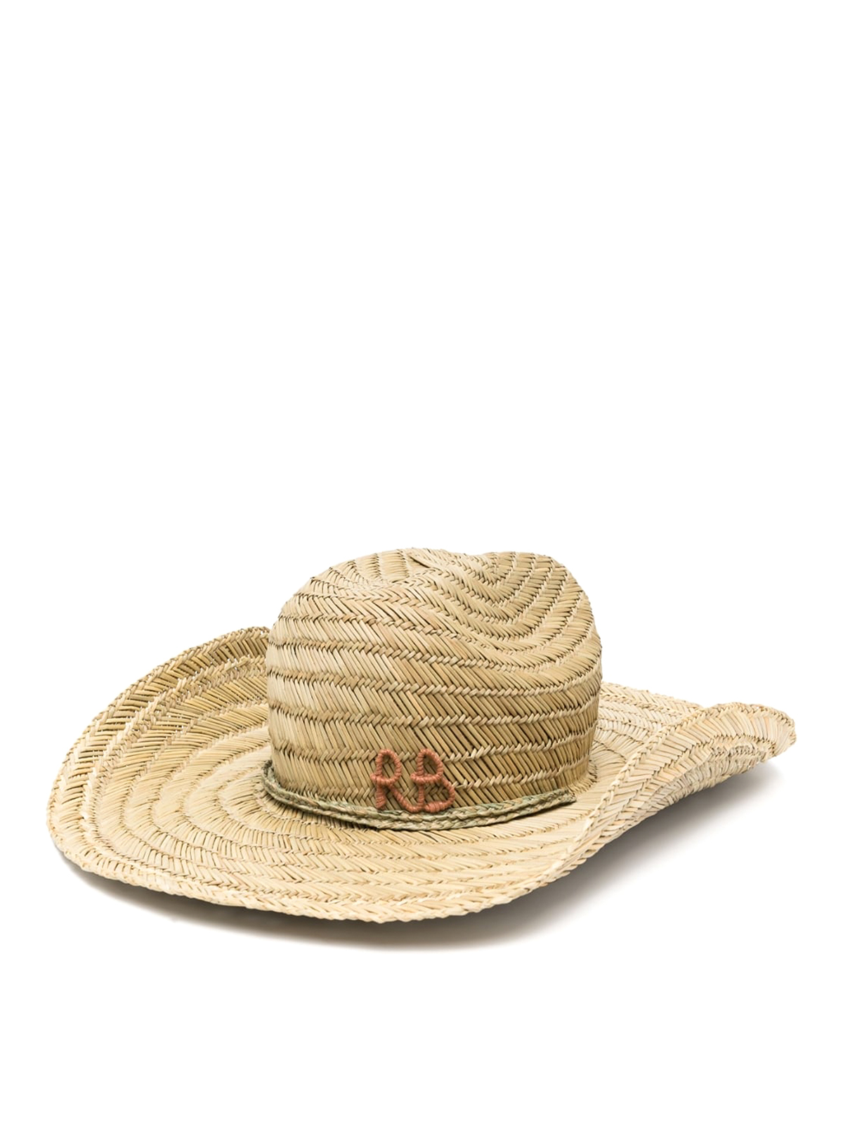 Shop Ruslan Baginskiy Cowboy Straw Hat In Marrón
