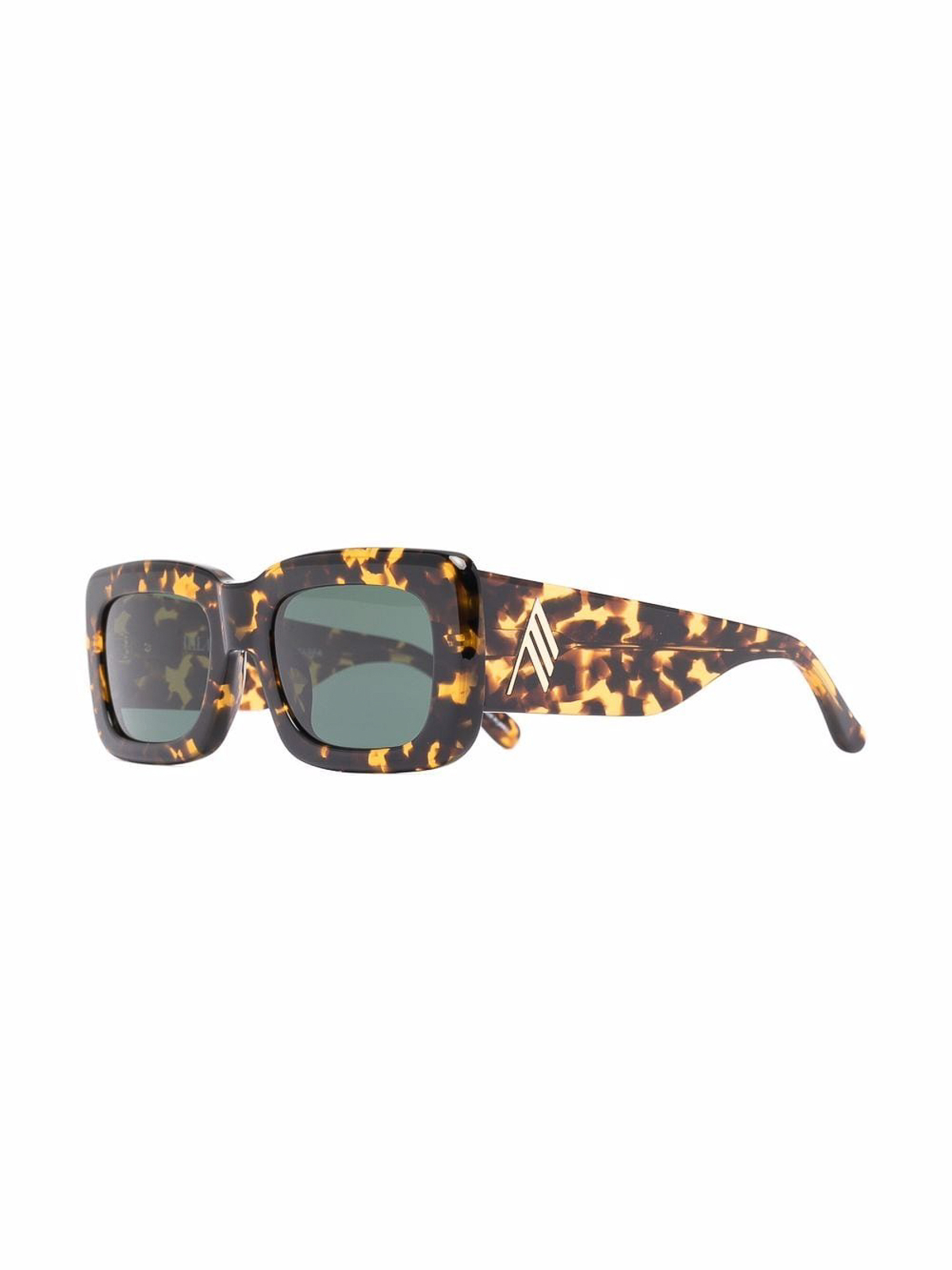 Shop Attico Marfa Sunglasses In Beis