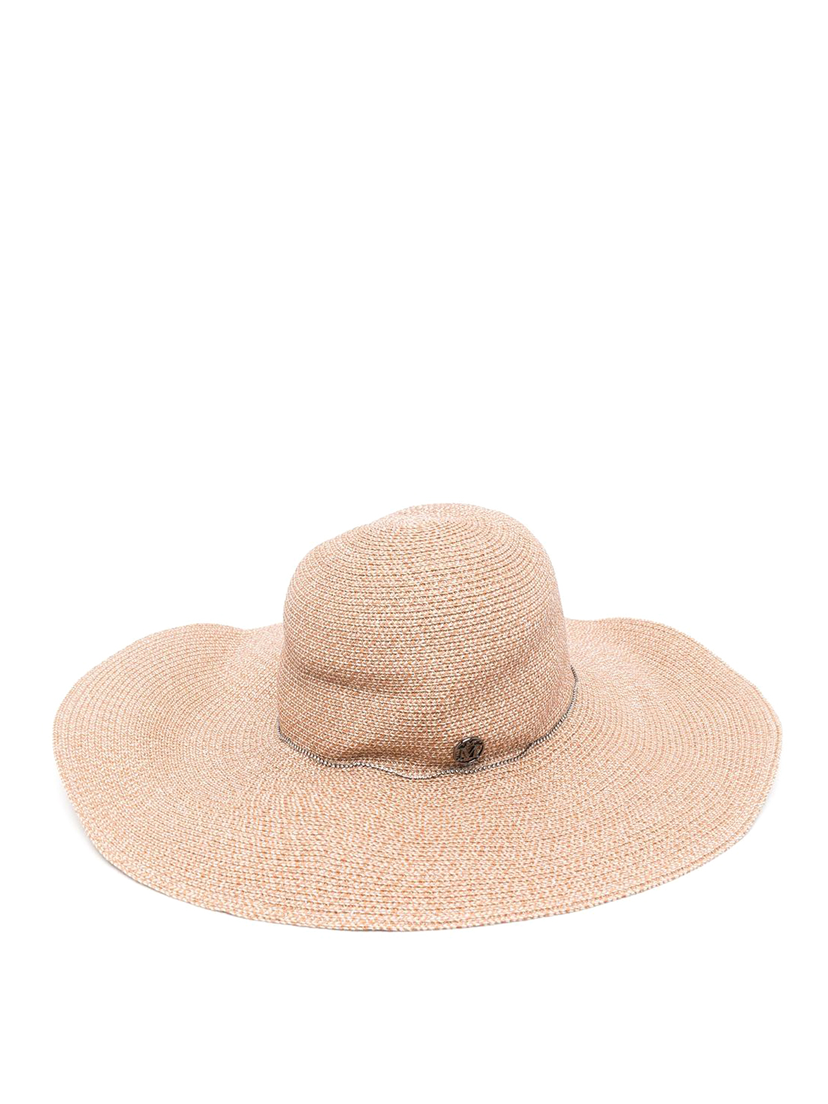 Shop Maison Michel Blanche Iconic Raffia Hat In Beige
