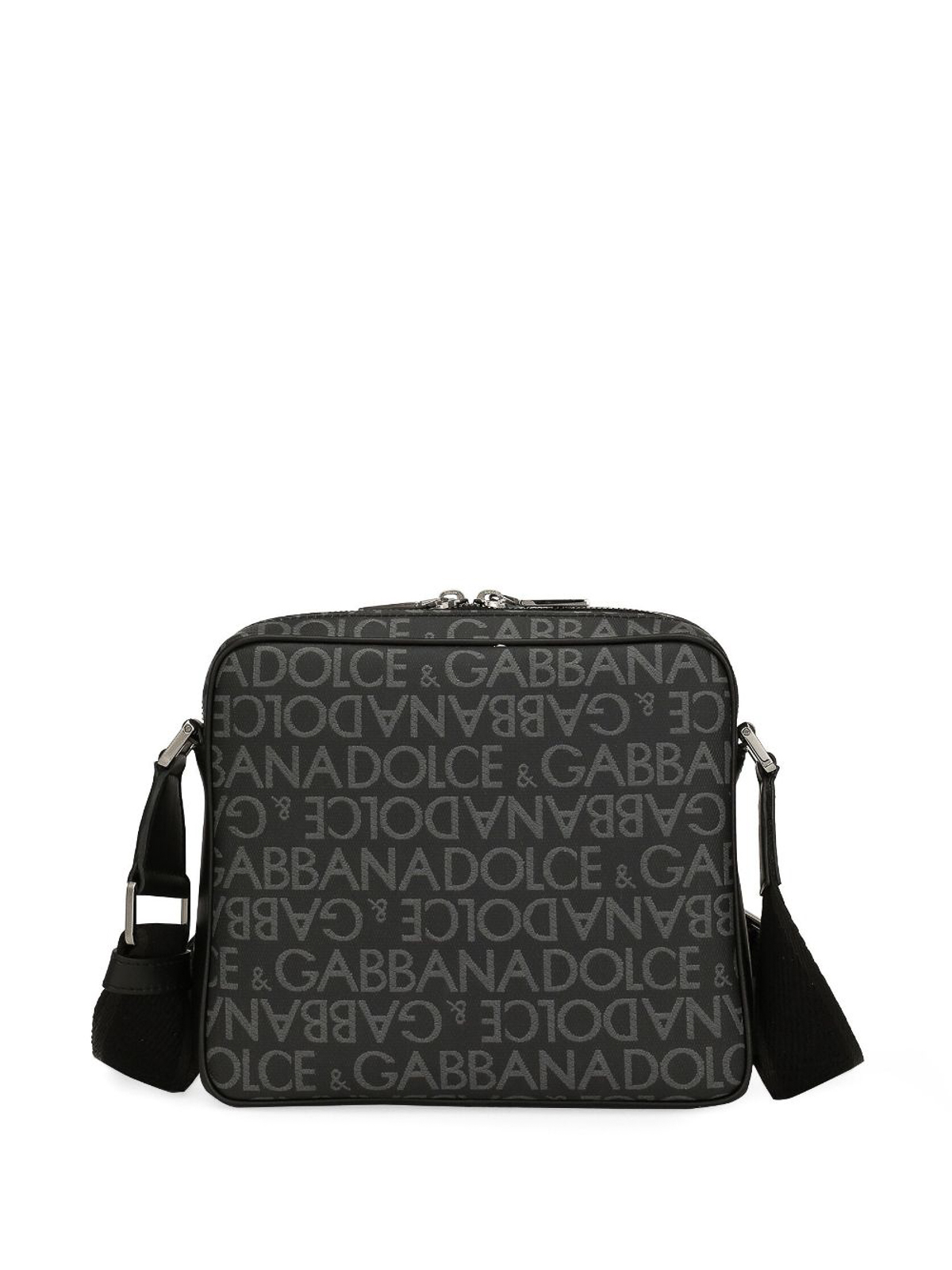 Dolce & Gabbana Leather Crossbody Bag - Black