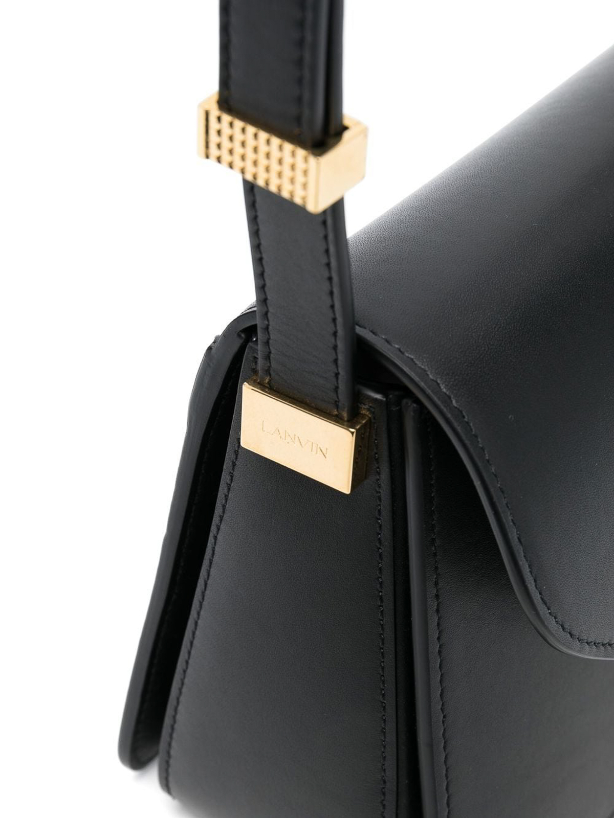 Lanvin Concerto Leather Shoulder Bag