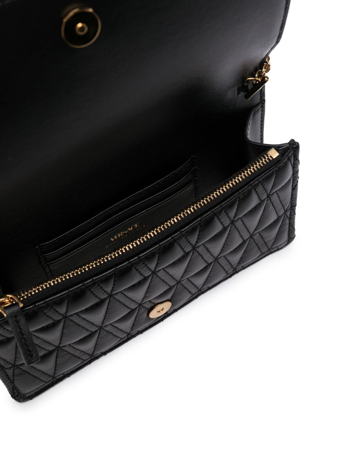 Versace, Bags, Versace Virtus Quilted Mini Bag