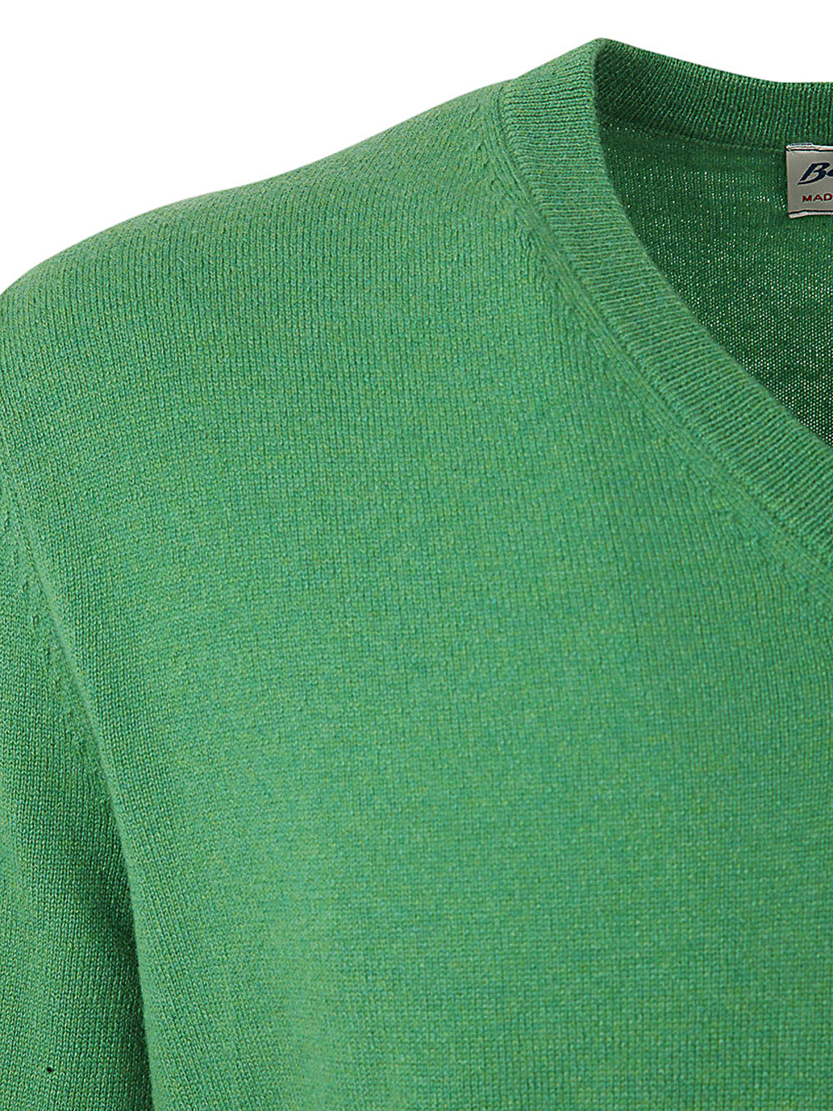Shop Ballantyne Suéter Con Cuello De Pico - Verde In Green