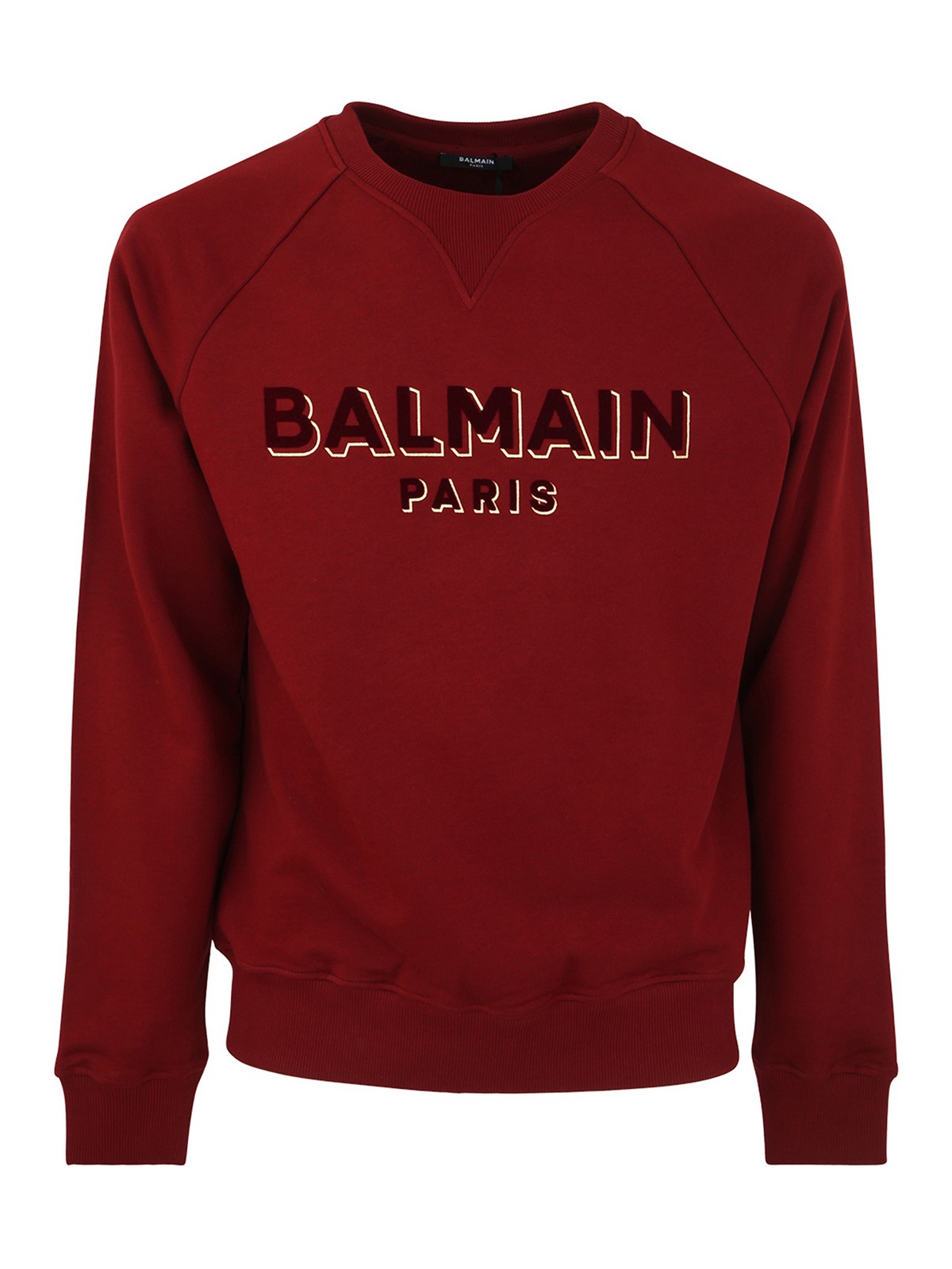 Balmain Sweatshirt Red Men BH1JQ005BB99MDQ thebs