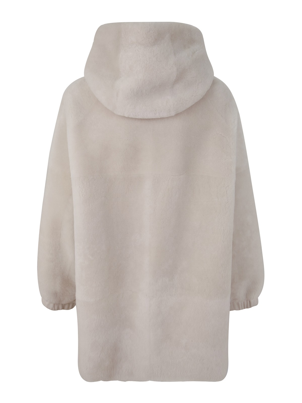 Shop Blancha Shearling Jacket In White