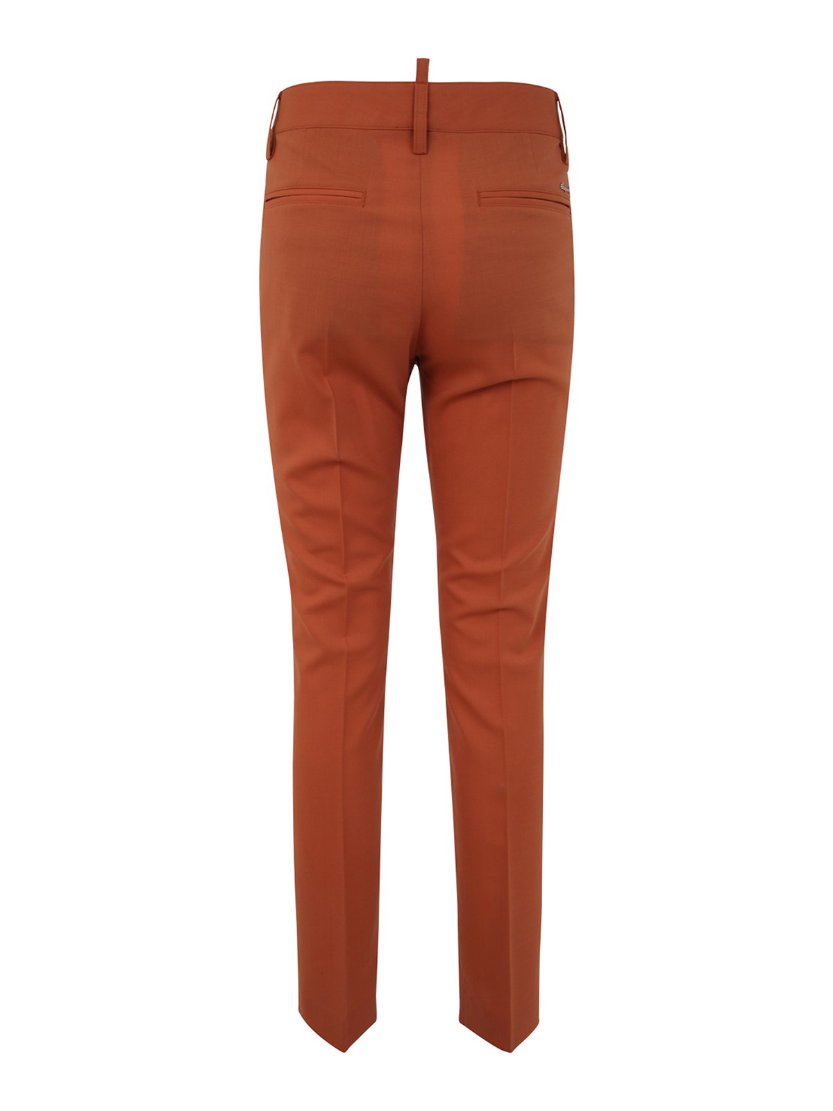 Shop Dsquared2 Pants In Orange