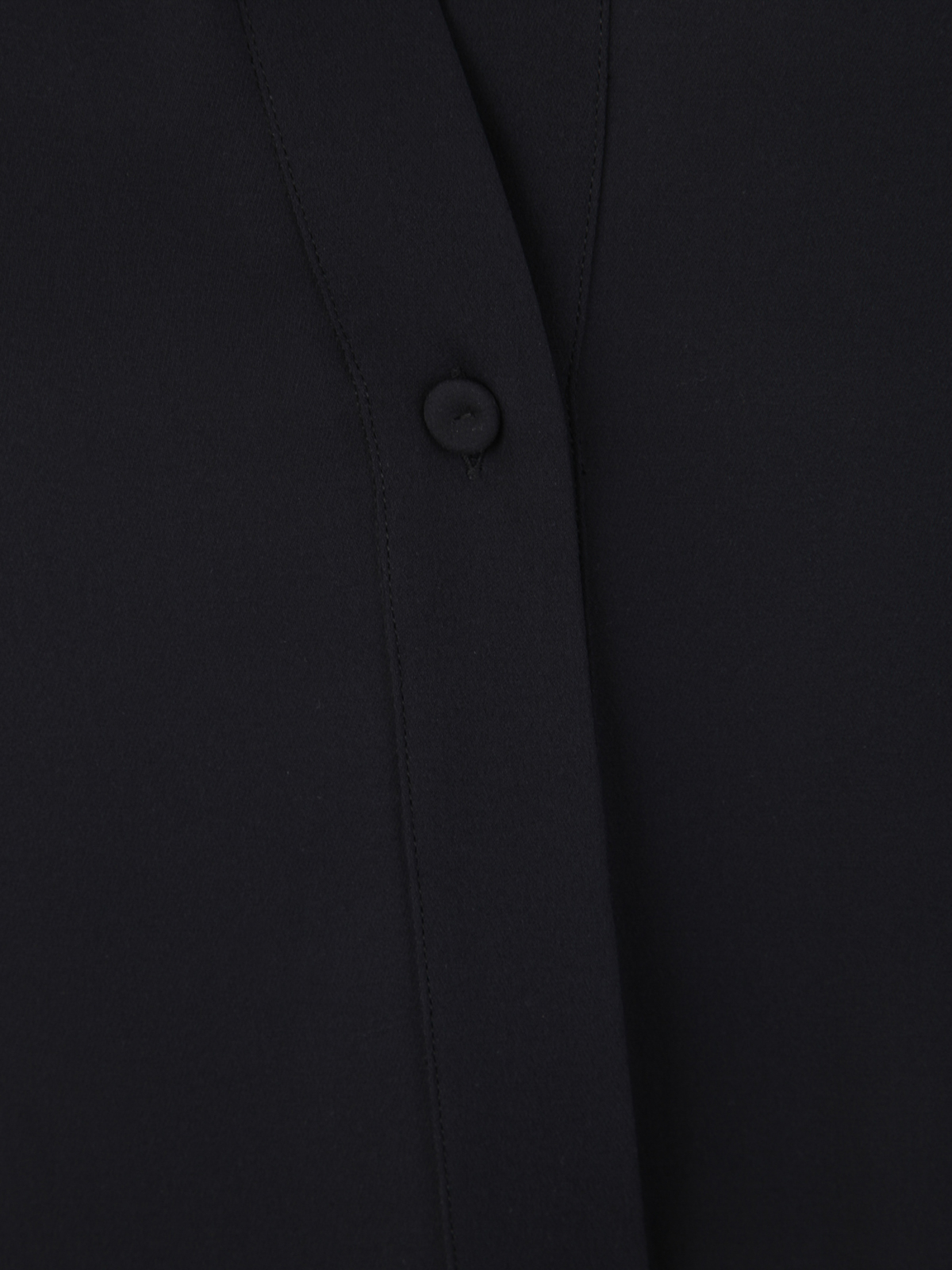 Shop Giorgio Armani Opened Shirt In Black