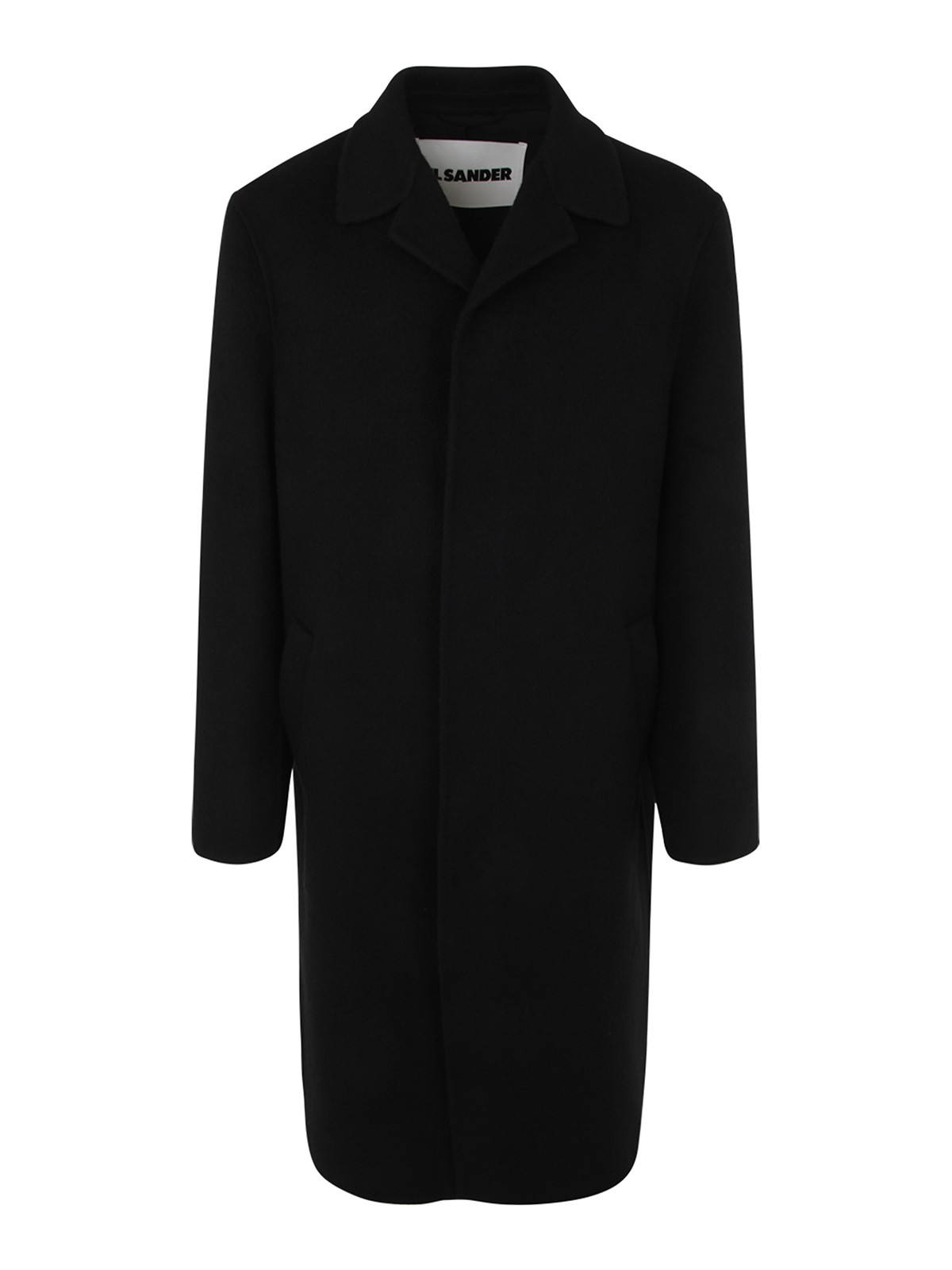 Jil Sander Coat In Black