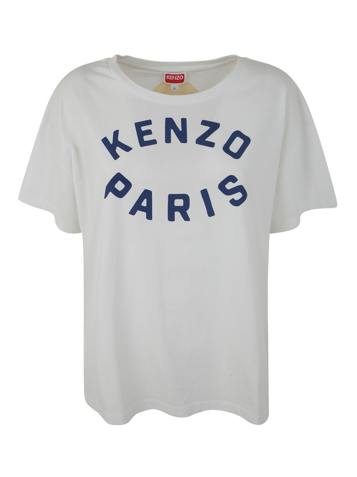 Kenzo Target Relax T-shirt In White