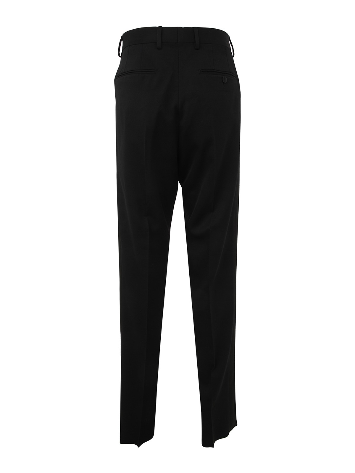Shop Lanvin Flared Tailored Pants In Black