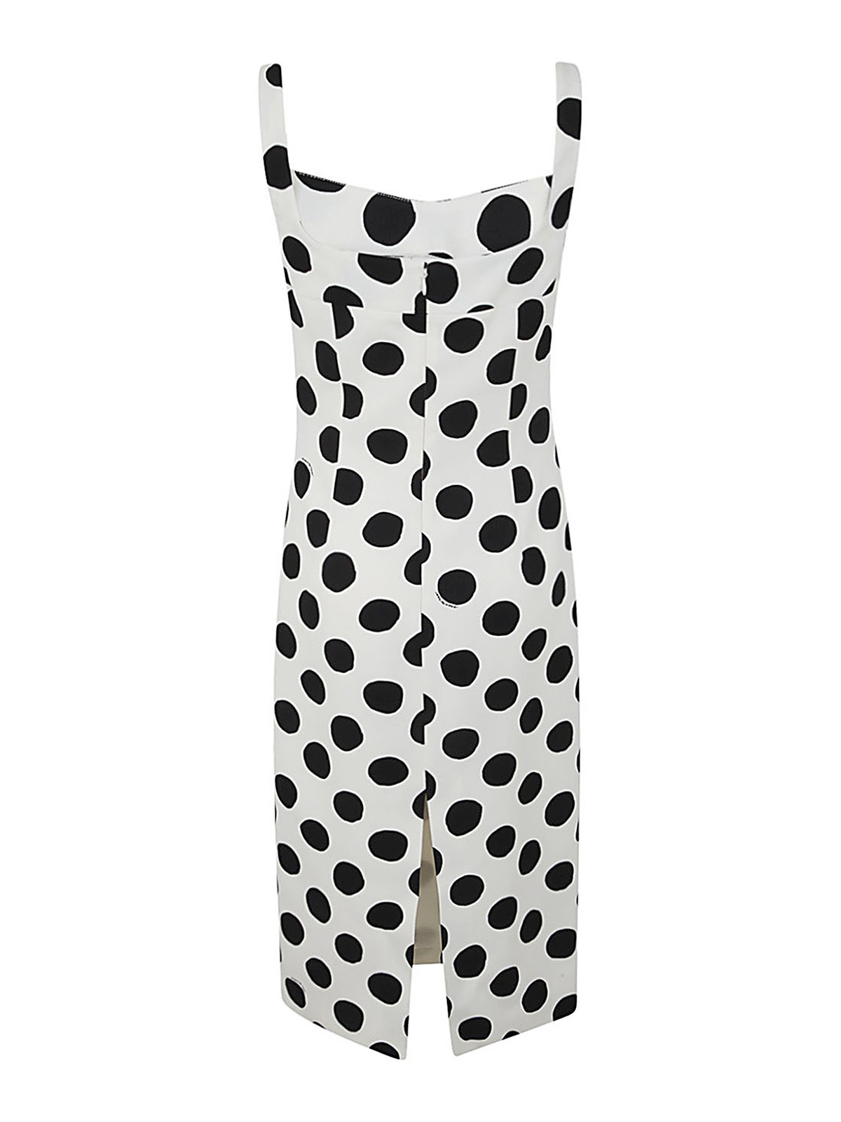 Shop Marni Dress With Straps In Blanco