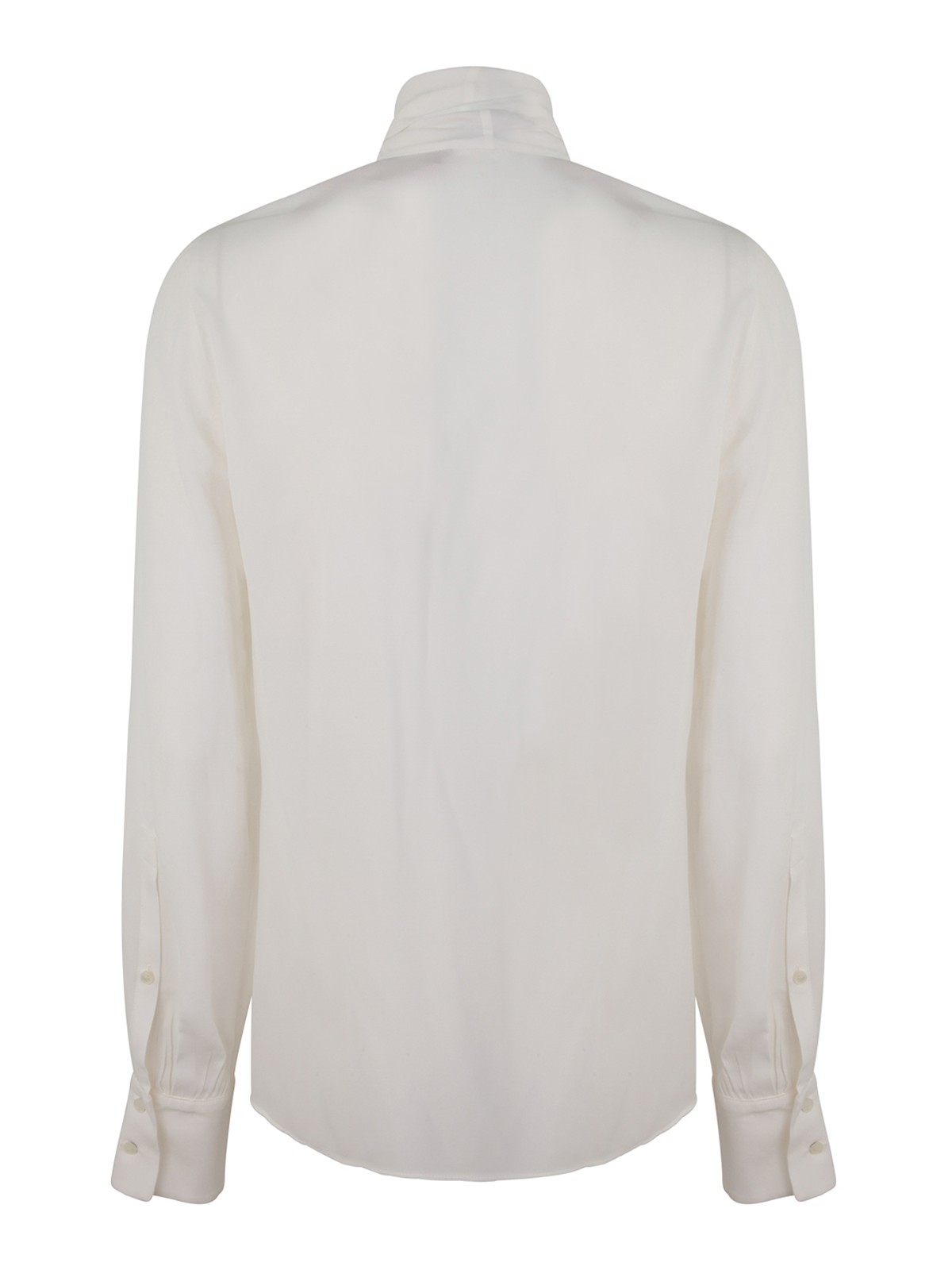 Shop N°21 Shirt With Scarf In White