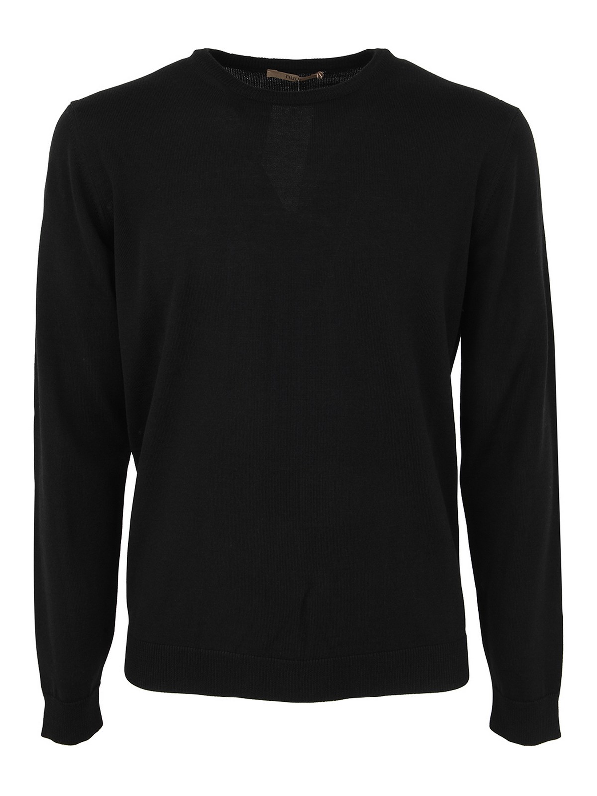 Shop Nuur Crew Neck Sweater In Black