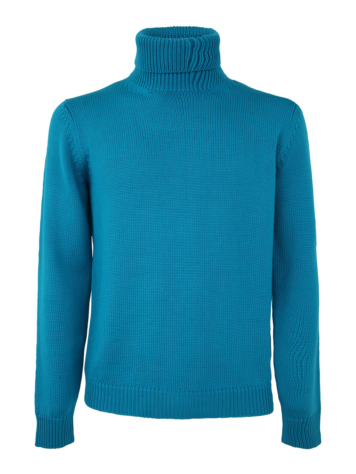 Nuur Long Sleeve Turtle Neck Sweater In Azul