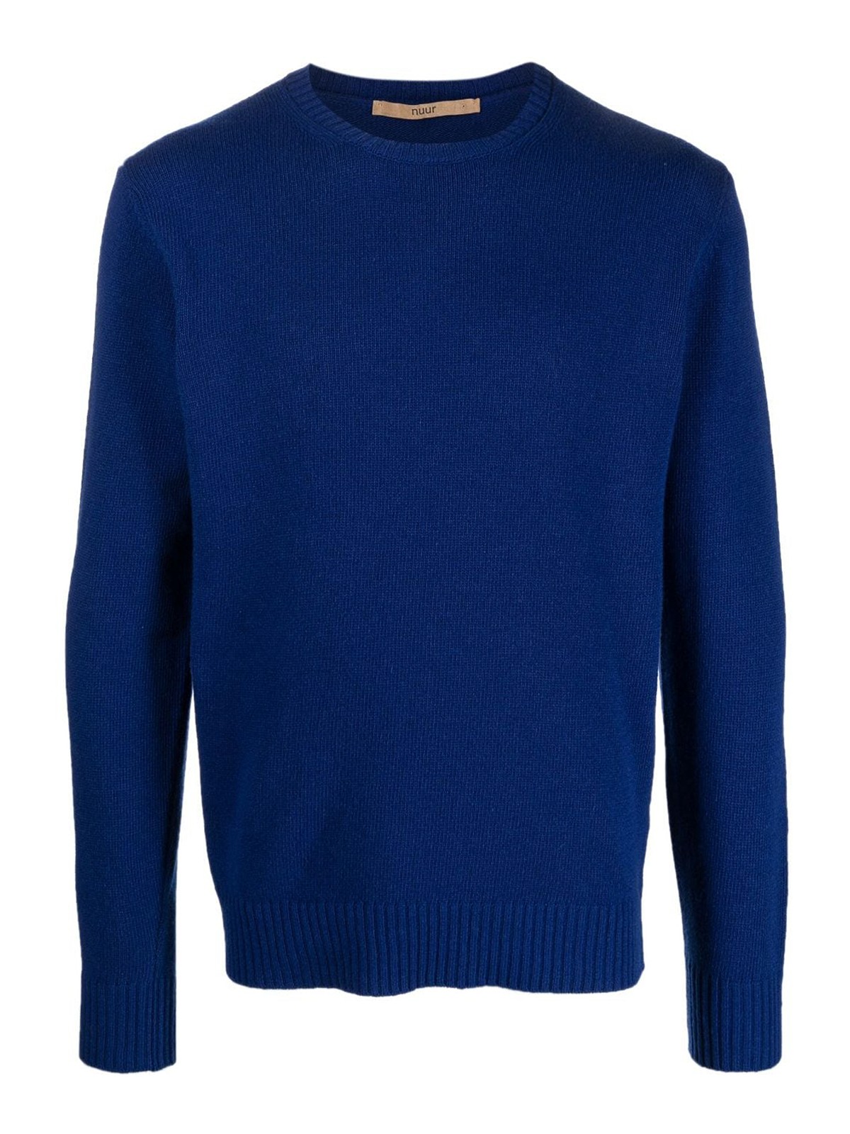 Shop Nuur Crew Neck Sweater In Blue