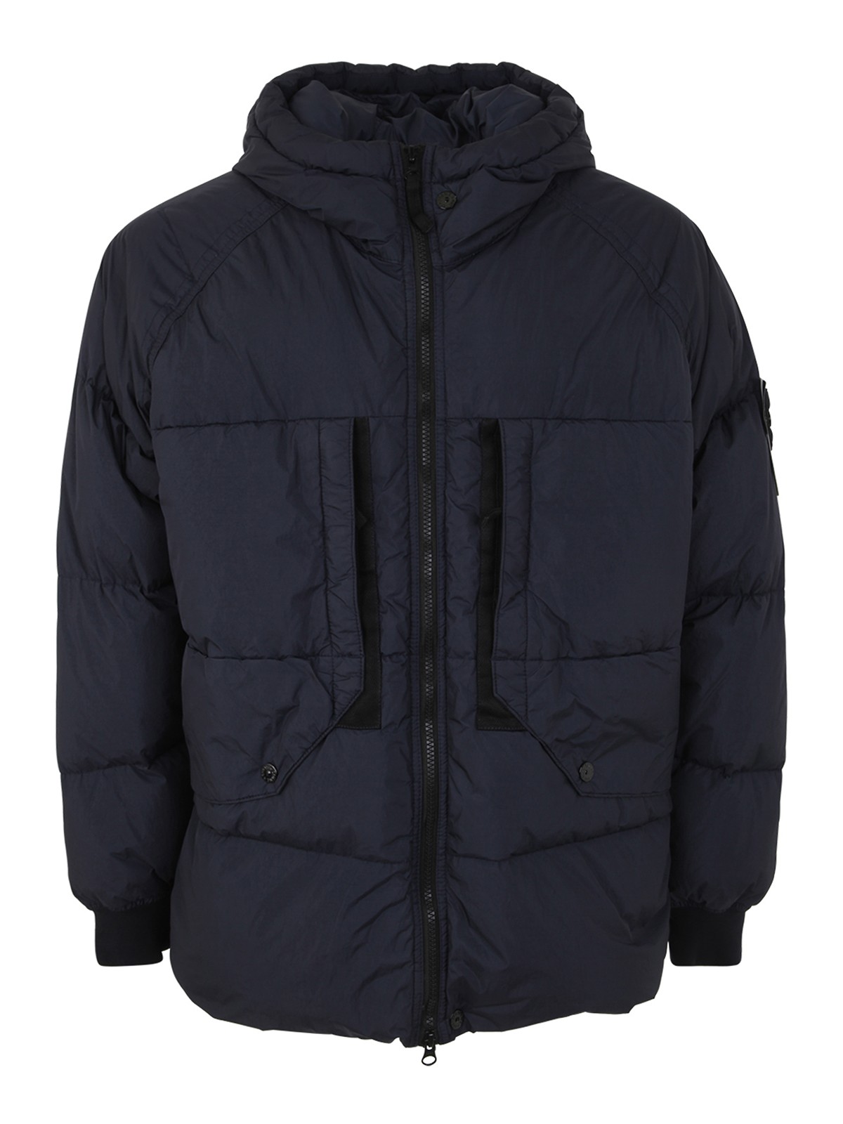 Casual jackets Stone Island - Short padded bomber jacket with hood ...