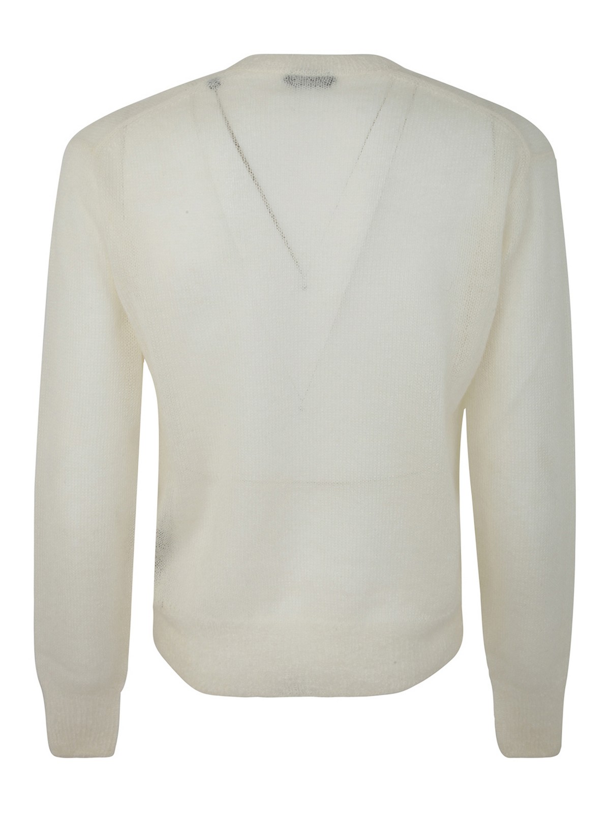 Shop Tom Ford Suéter Con Cuello De Pico - Blanco In White