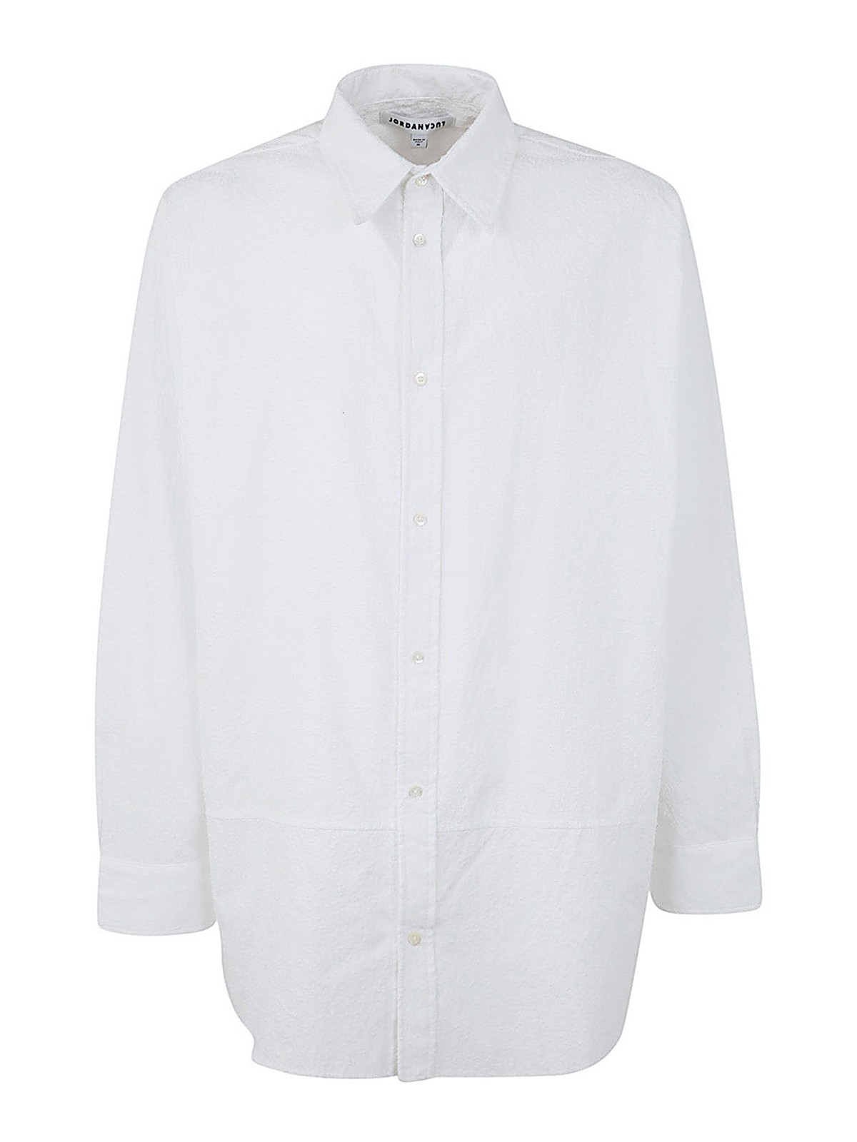 Shop Jordanluca Amon Shirt In White