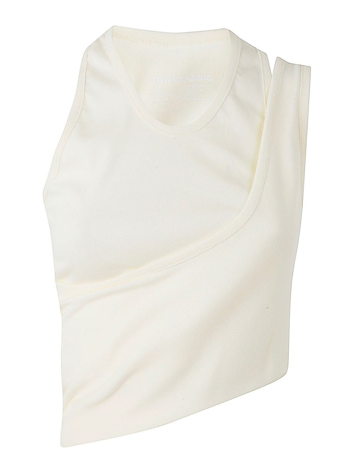 Shop Low Classic Hole Point Top In White