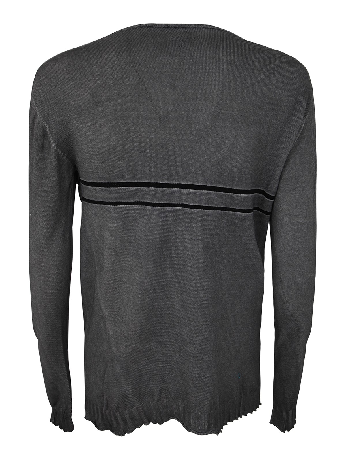 Shop Md75 Crew Neck Sweater In Grey