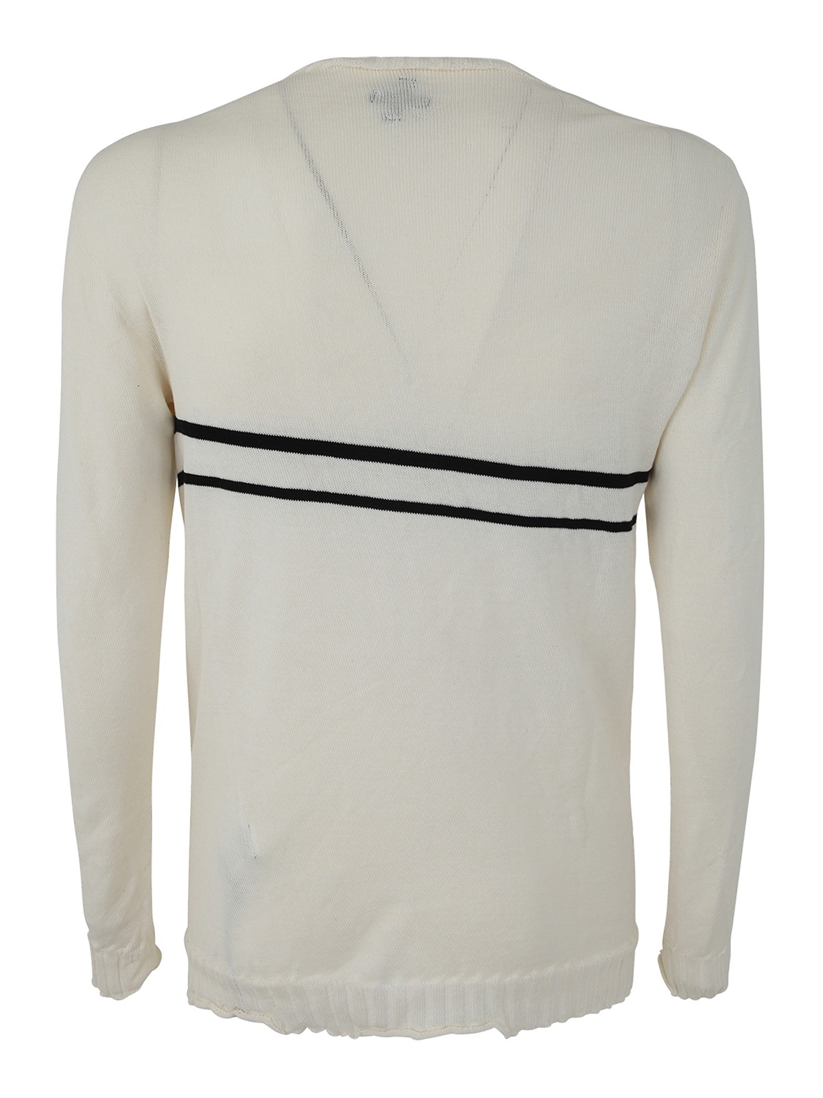 Shop Md75 Crew Neck Sweater In White