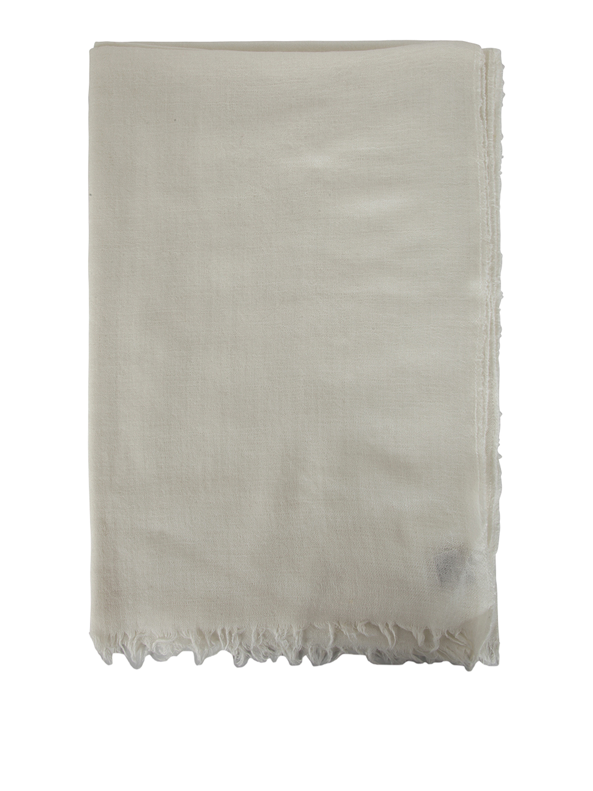 スカーフ destin FW22 CASHMERE SILK 140x200 SCARF (EMMEUNY17) Destin Cashmere silk 140x200 scarf - White - Women