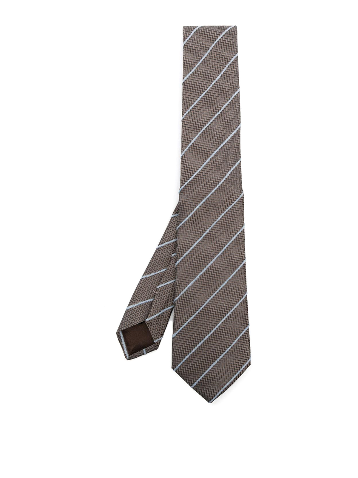 Shop Giorgio Armani Tie In Brown