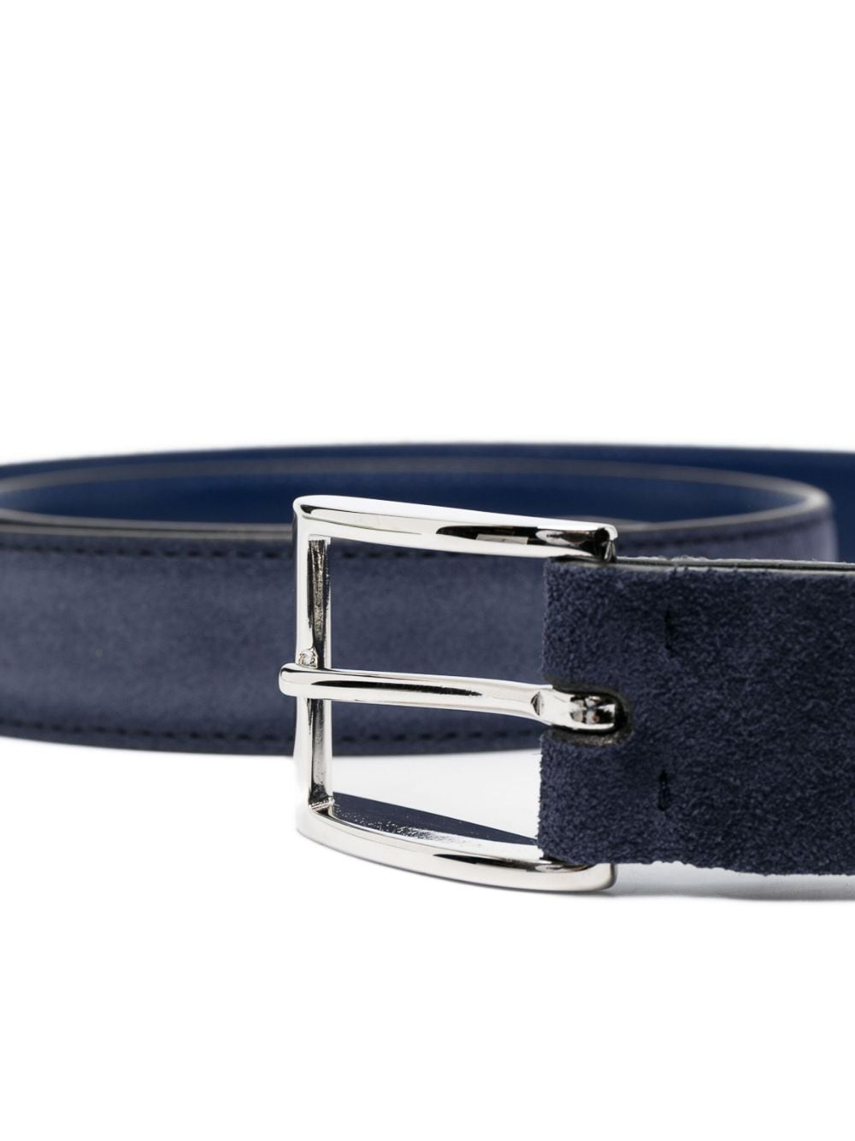 Shop Hogan Adjustable Double Belt In Blue