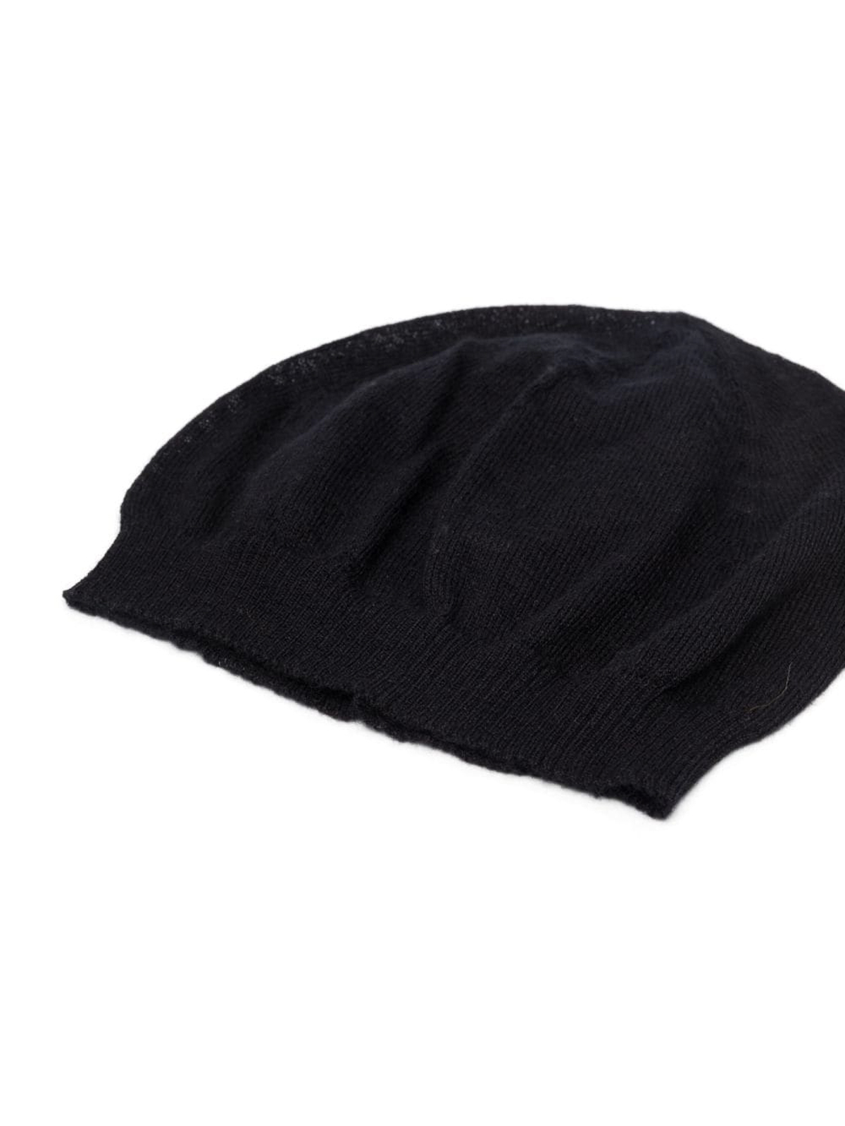 ☆Rick Owens ☆ ビーニー ニット帽 ブラック ニット帽・ビーニー