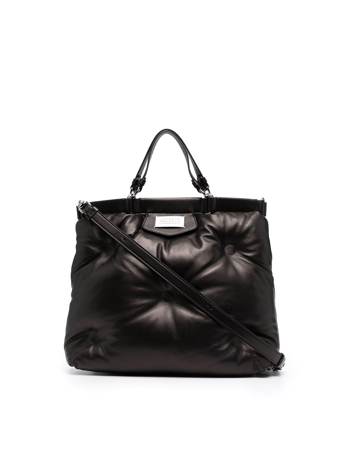 Maison Margiela Glam Slam Small Puffy Leather Shoulder Bag