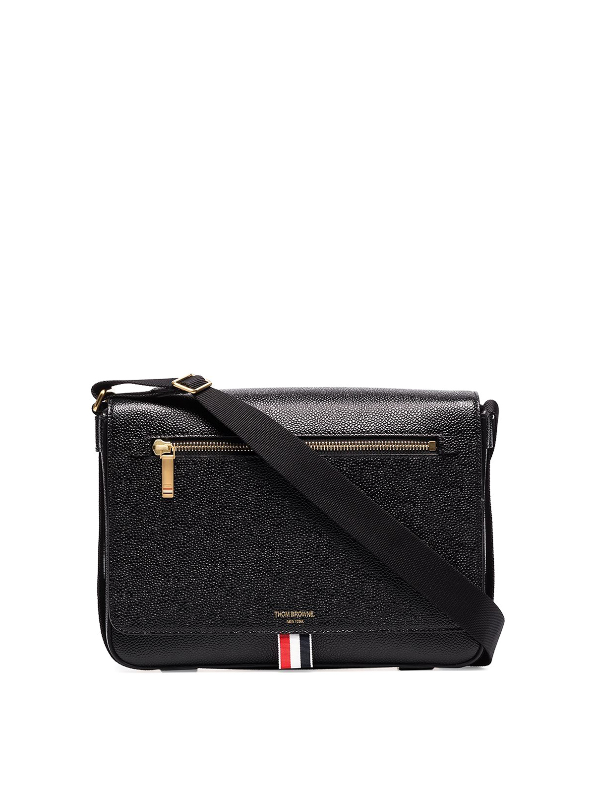 Thom Browne Reporter Bag In Black