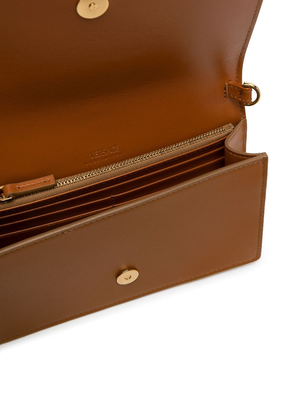 Shop VERSACE Unisex Calfskin Street Style Plain Leather Folding Wallet by  7☆SENSE | BUYMA