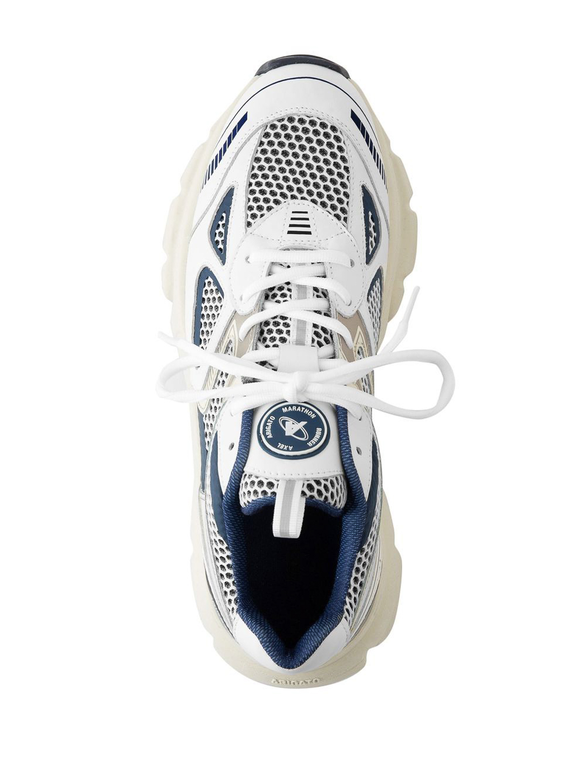 Shop Axel Arigato Marathon Sneakers In Blanco