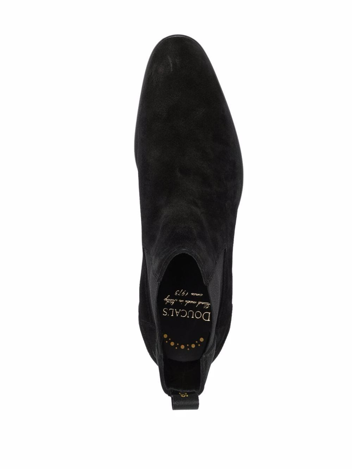 Shop Doucal's Point Elastic Beatles Shoes In Negro
