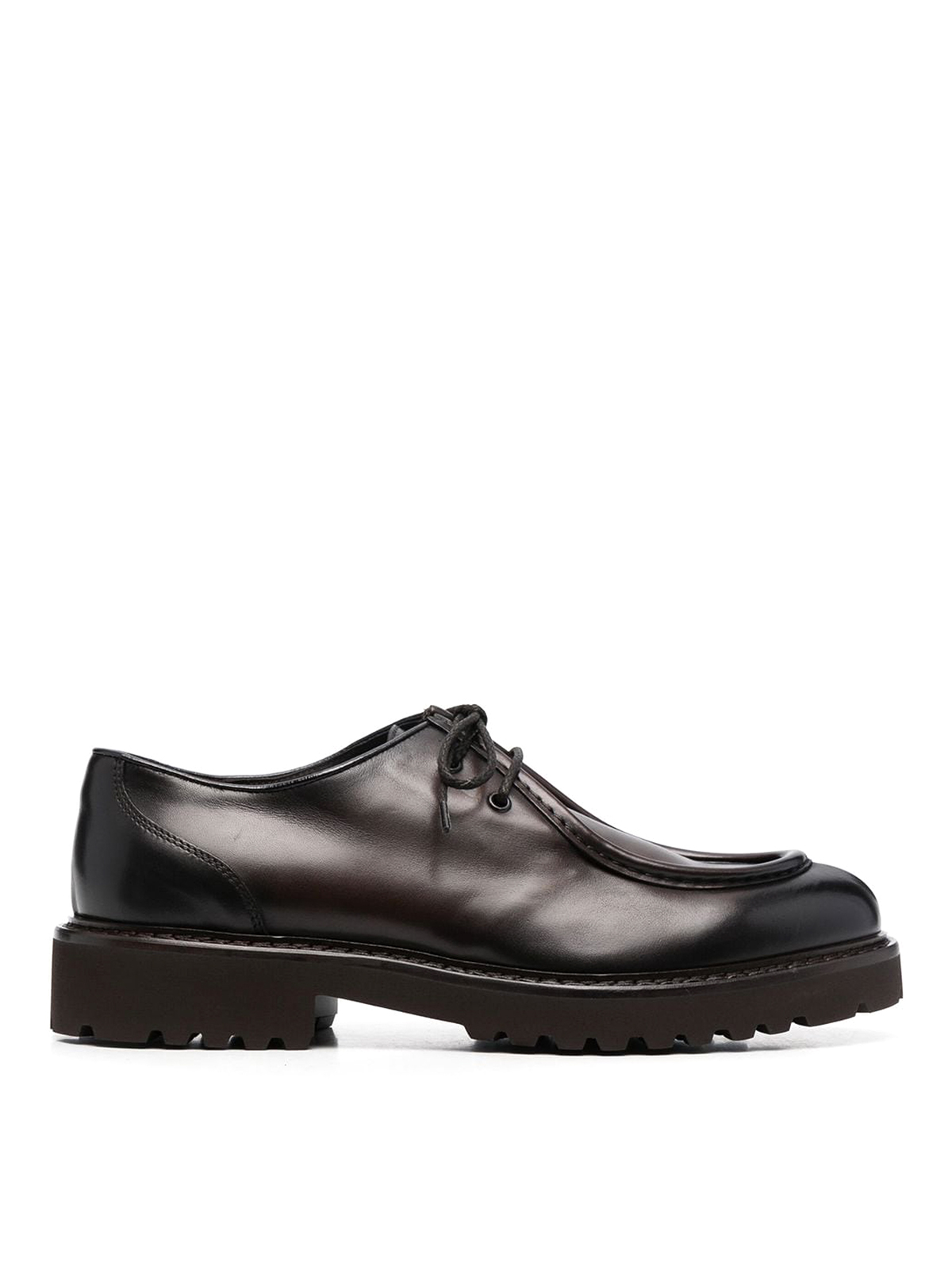 Shop Doucal's Zapatos Con Cordones - Marrón In Brown