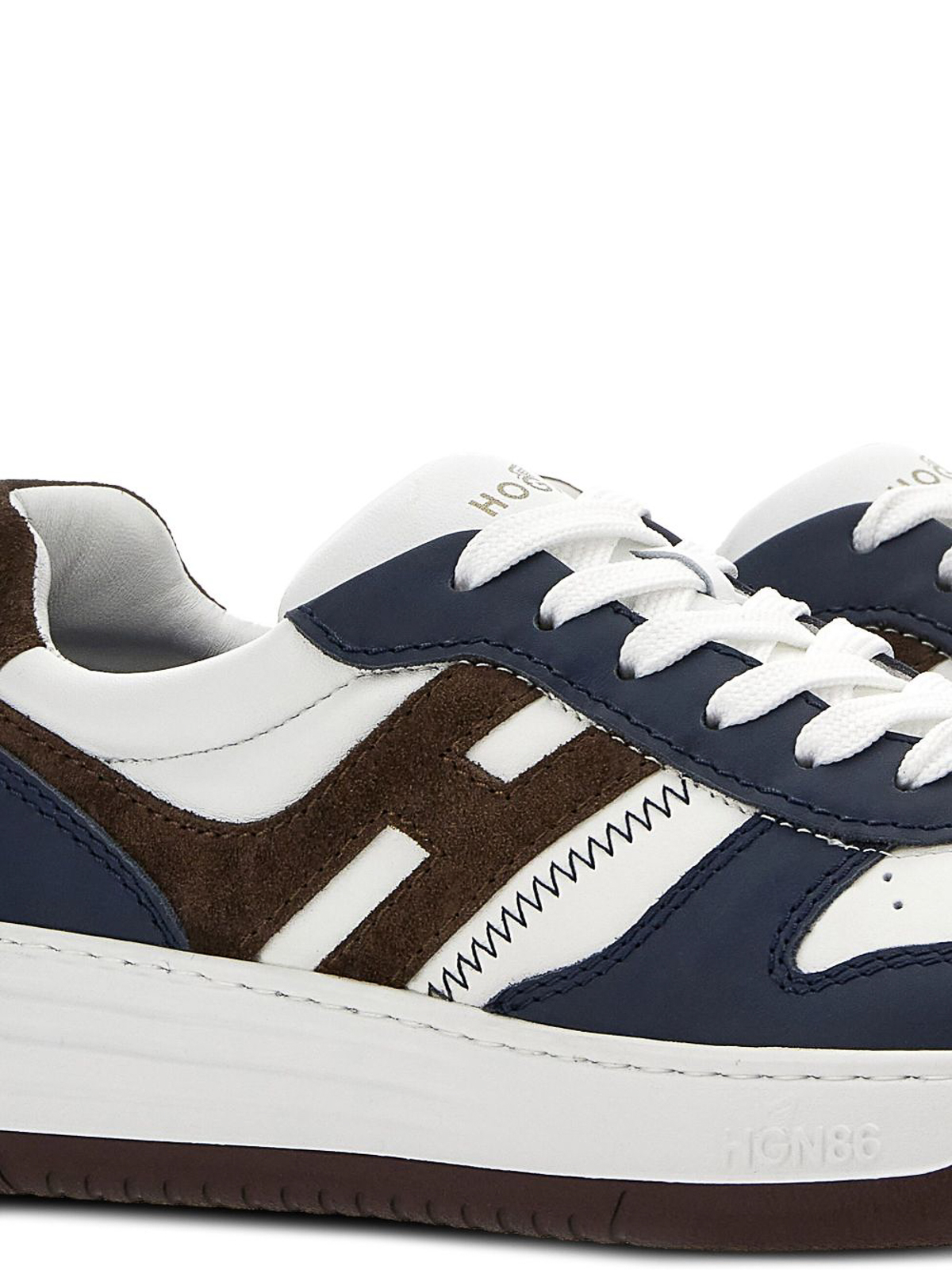 Shop Hogan H630 Sneakers In Blanco