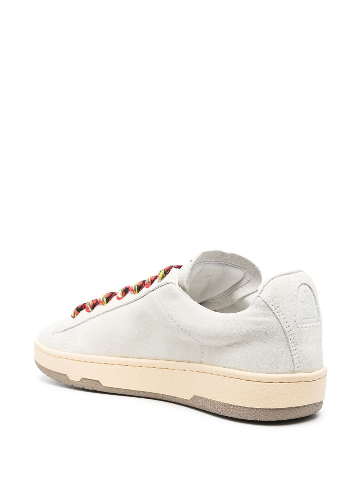 Shop Lanvin Lite Curb Low Top Sneakers In White