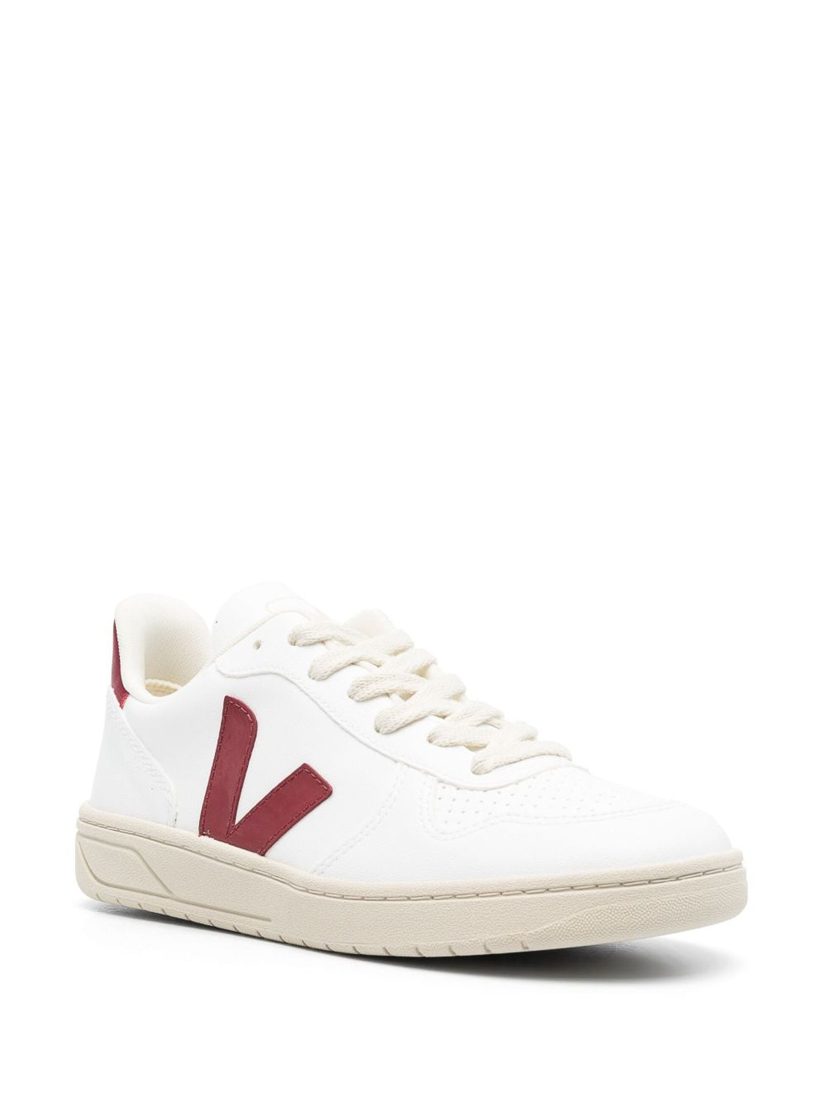 Shop Veja V-10  Sneakers In White
