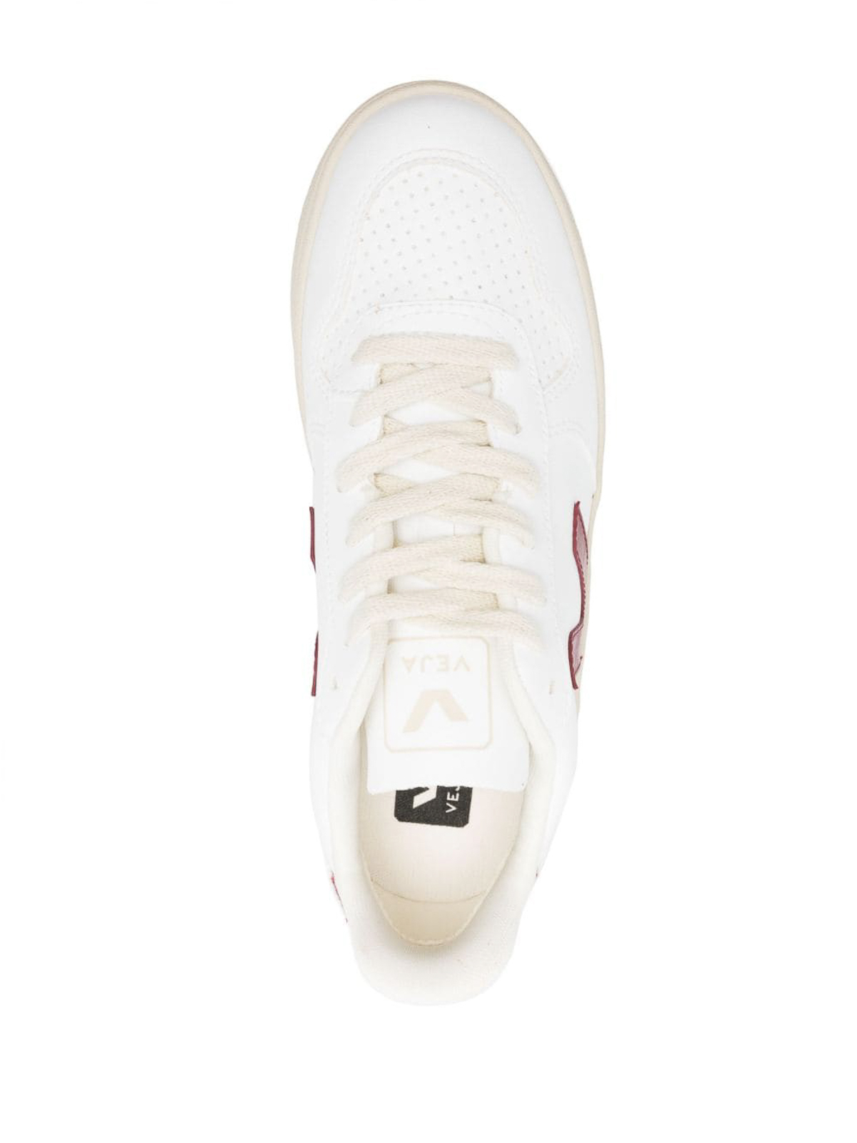 Shop Veja V-10  Sneakers In White