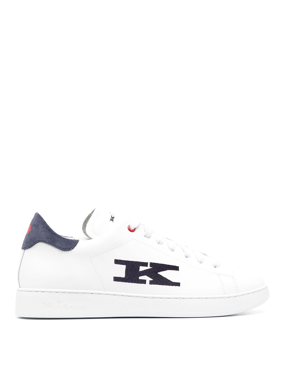 Kiton Calfskin Shoes In Blanco