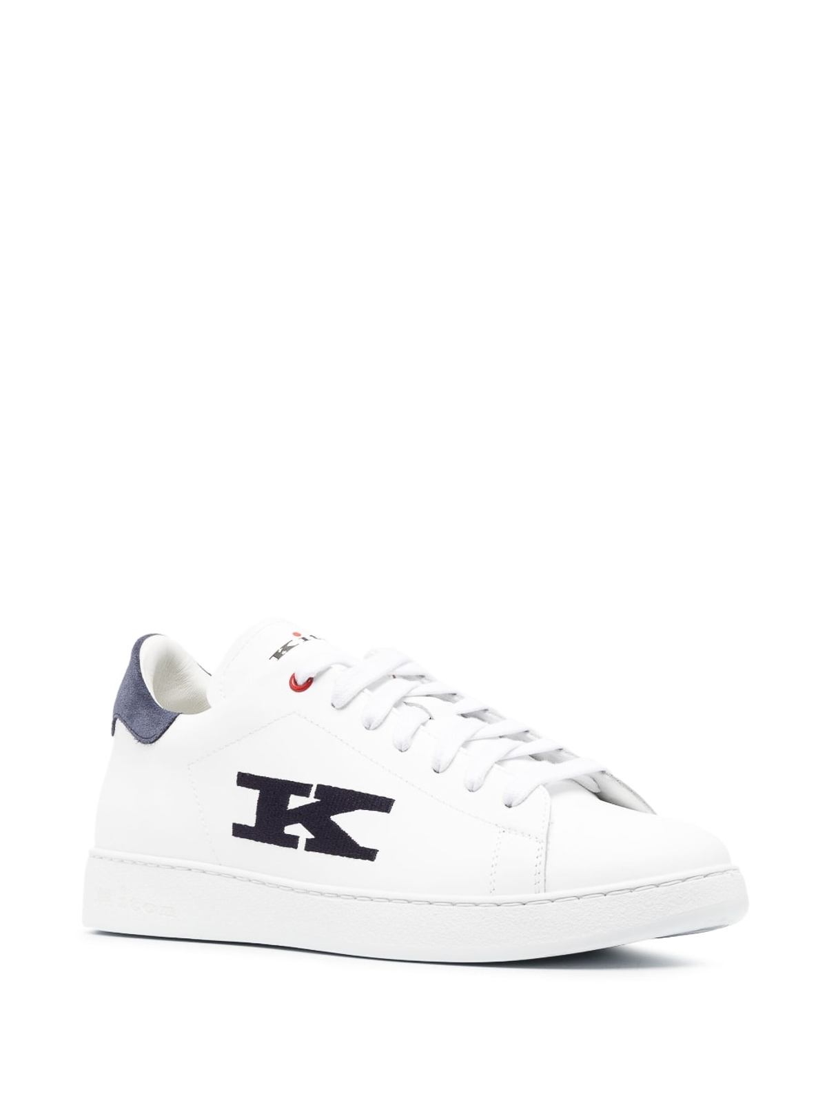 Shop Kiton Zapatos Con Cordones - Blanco